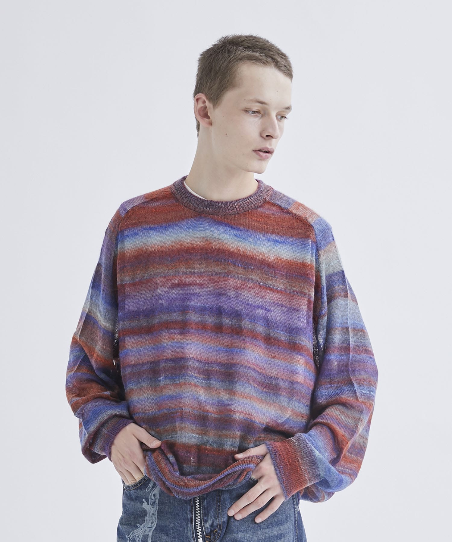 CREW NECK KNIT | URU TOKYO