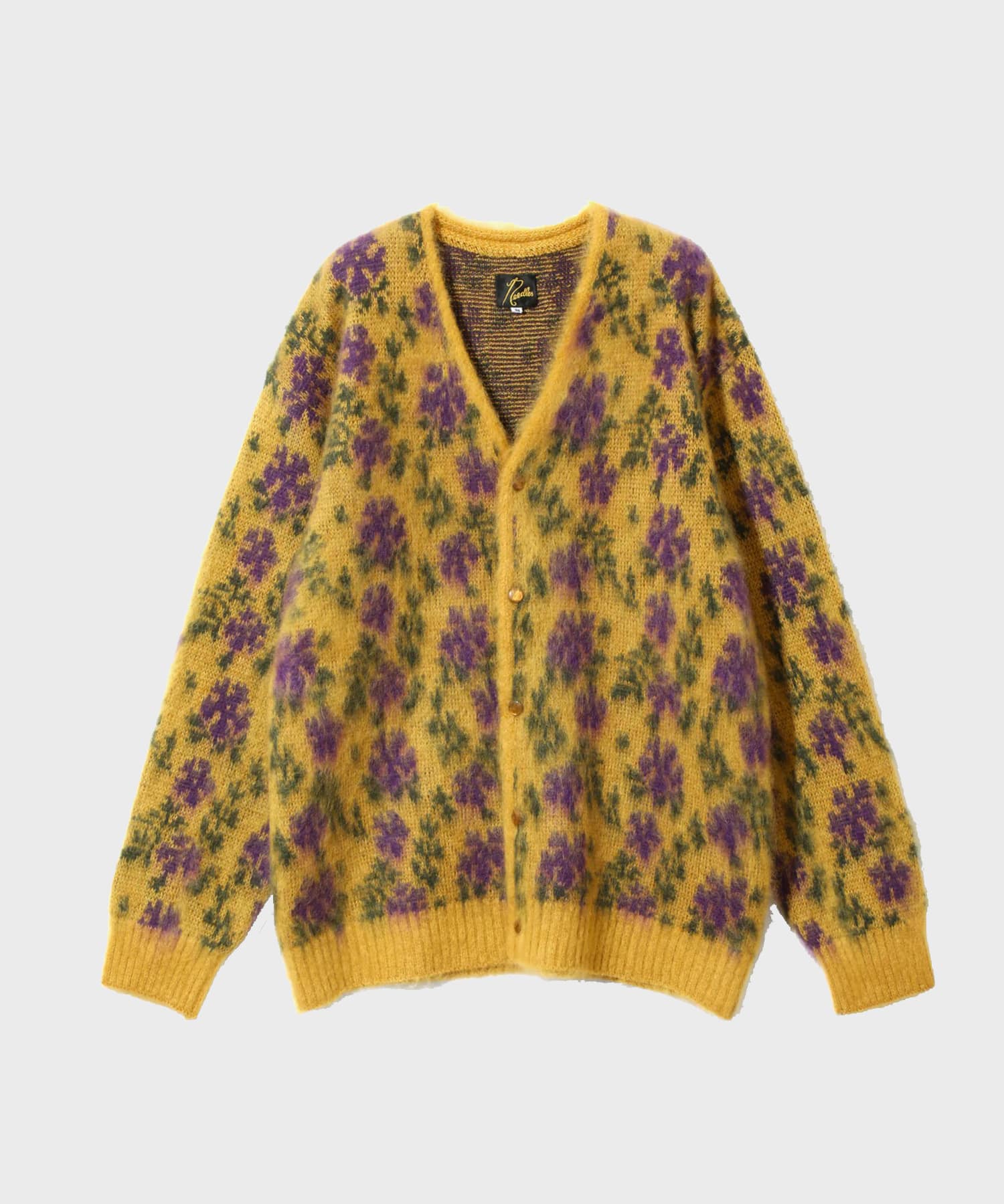 Mohair Cardigan - Flower | NEEDLES