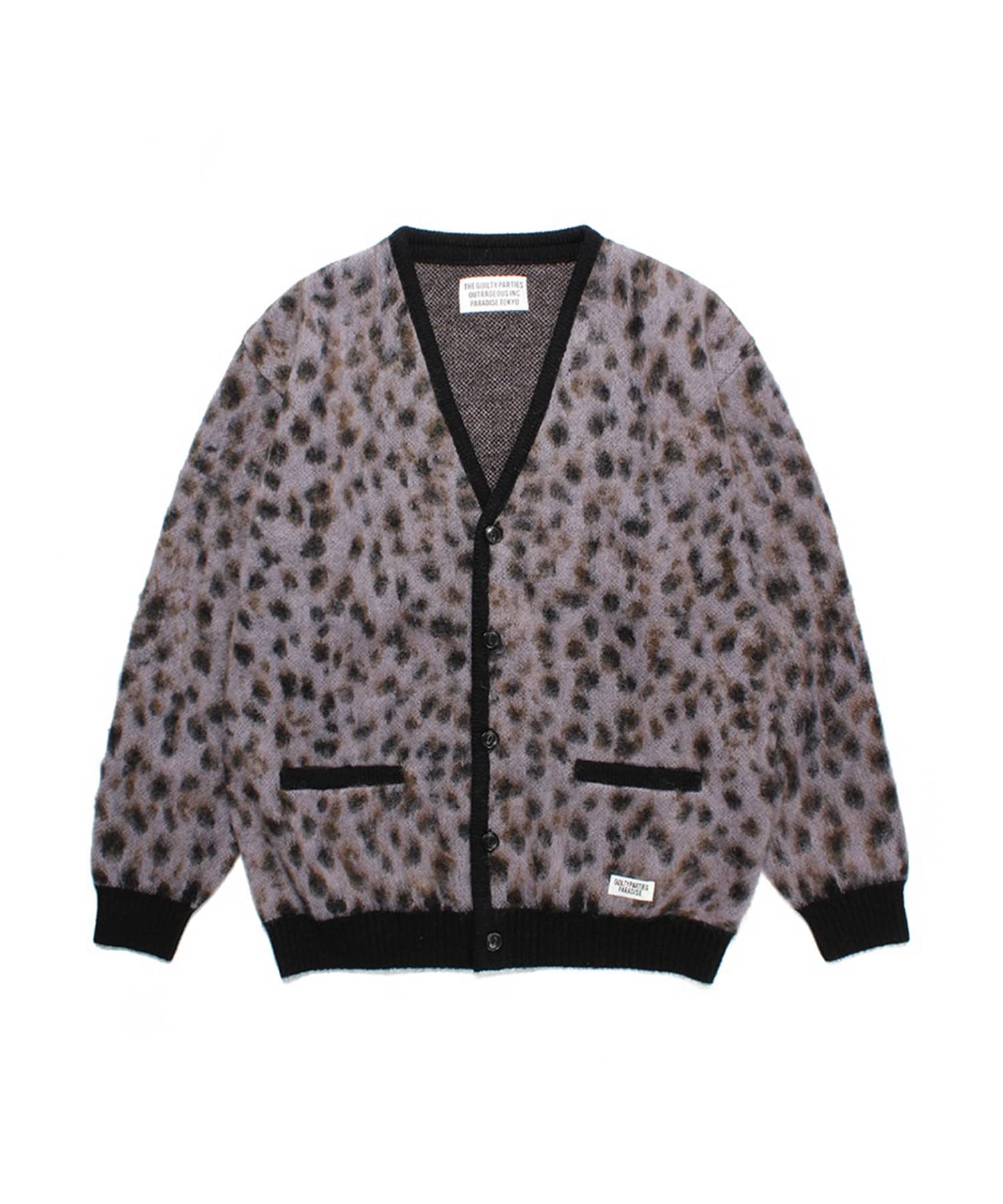 LEOPARD MOHAIR CARDIGAN ( TYPE-1 )｜WACKO MARIA