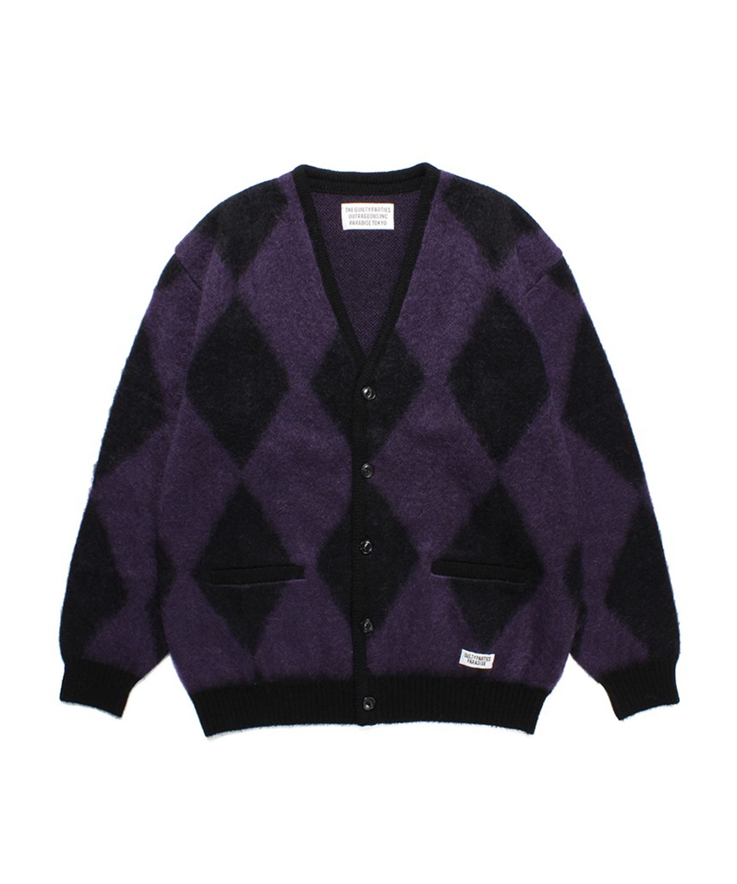 DIAMOND MOHAIR CARDIGAN｜WACKO MARIA