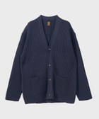 SOLID WOOL RIB CARDIGAN | BATONER