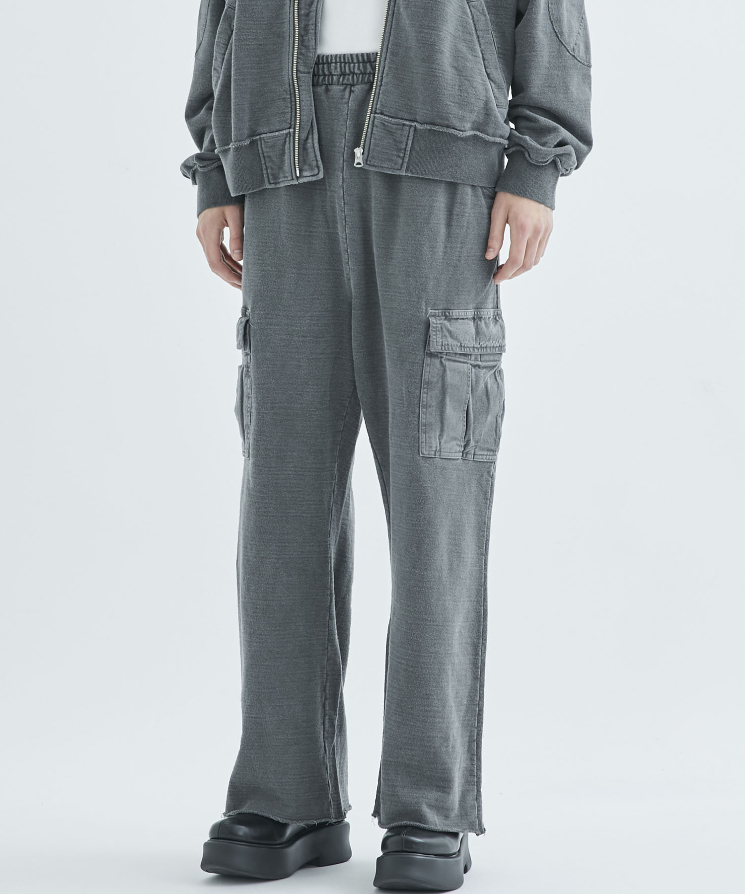 SWEAT CARGO PANTS | JIEDA