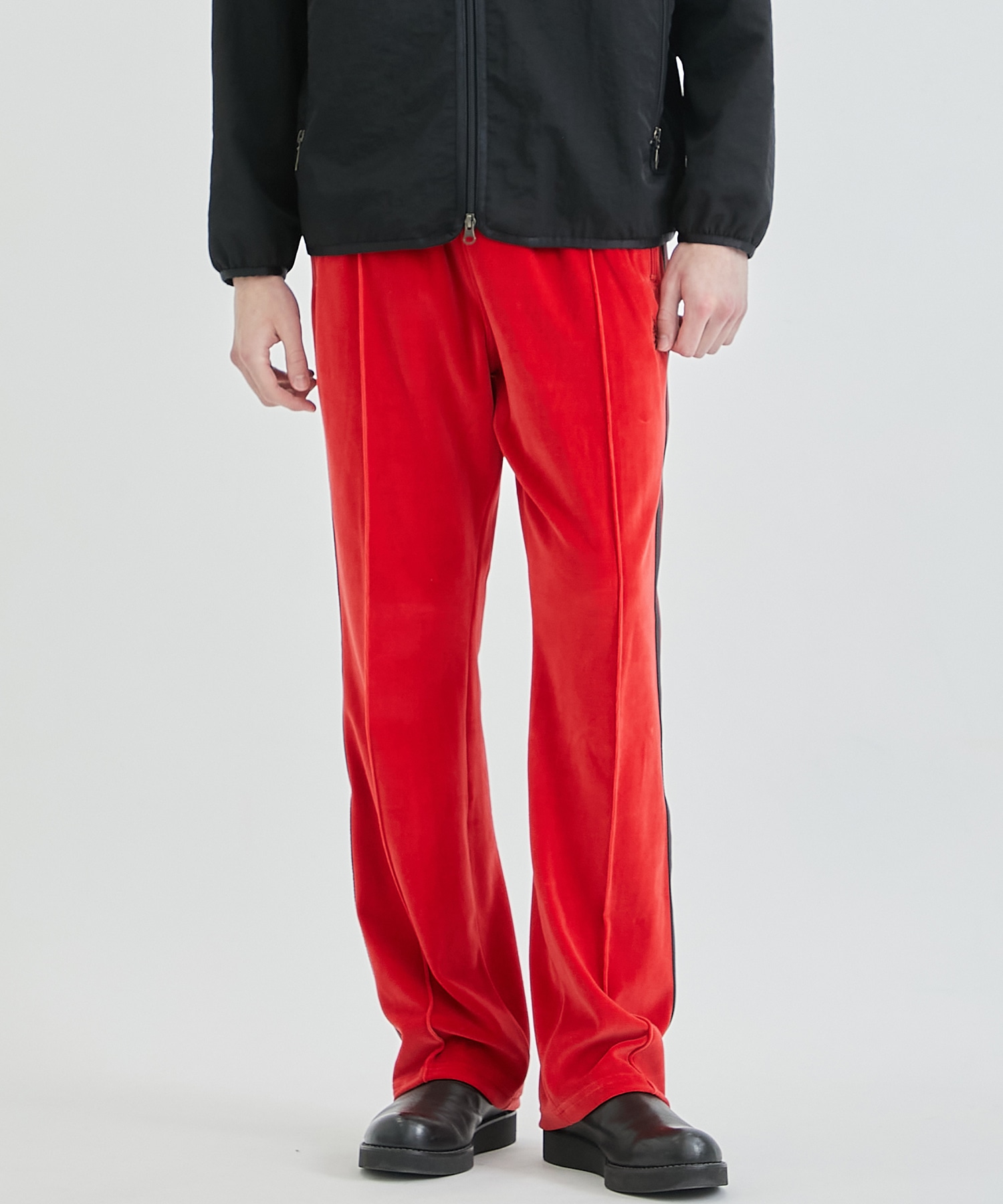 Narrow Track Pant - C/Pe Velour | NEEDLES