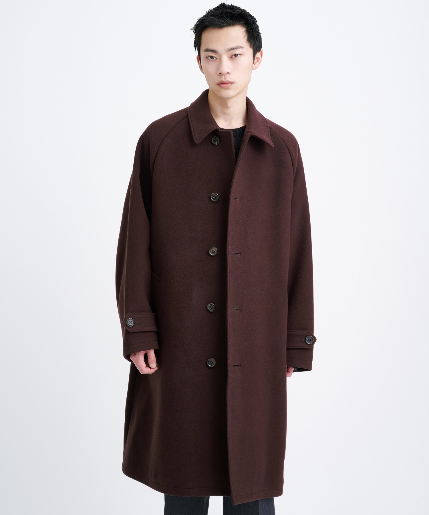 ステンカラーコートWACKO MARIA BALCOLLARCOAT ワコマリア バルカラー