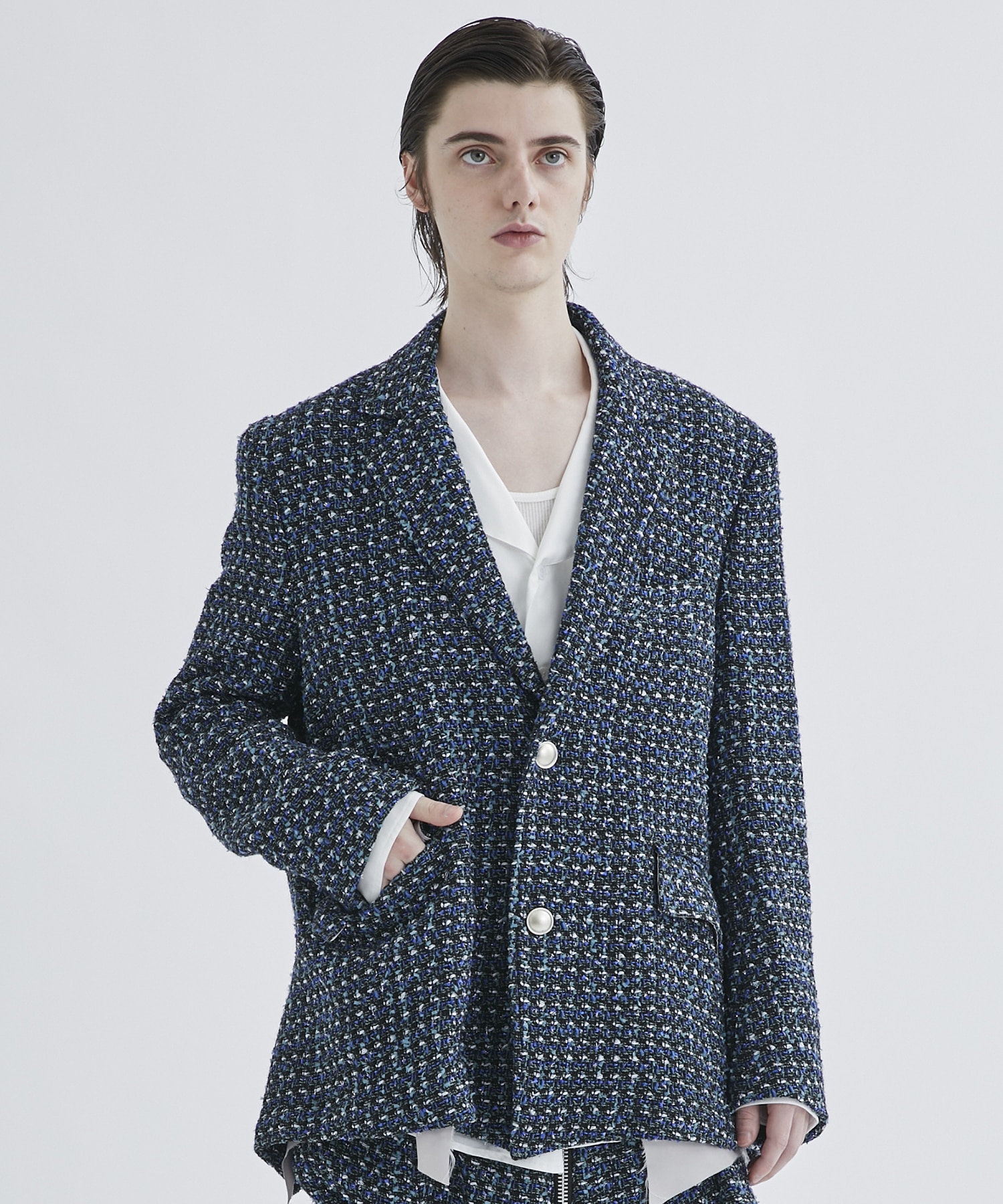 FANCY TWEED OVER JACKET｜sulvam