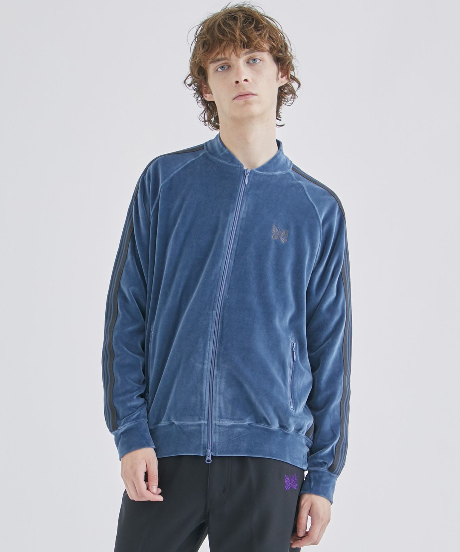 R.C. Track Jacket - C/Pe Velour｜NEEDLES