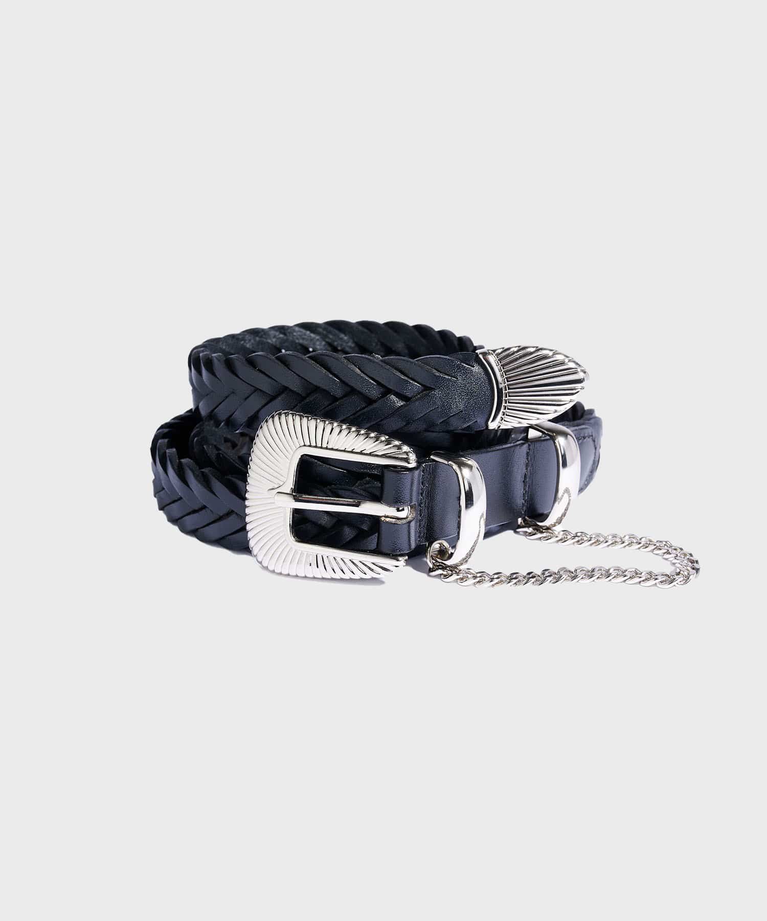 低価超特価ジエダ　レザー　ベルト　jieda belt 編み込みなし 93 小物