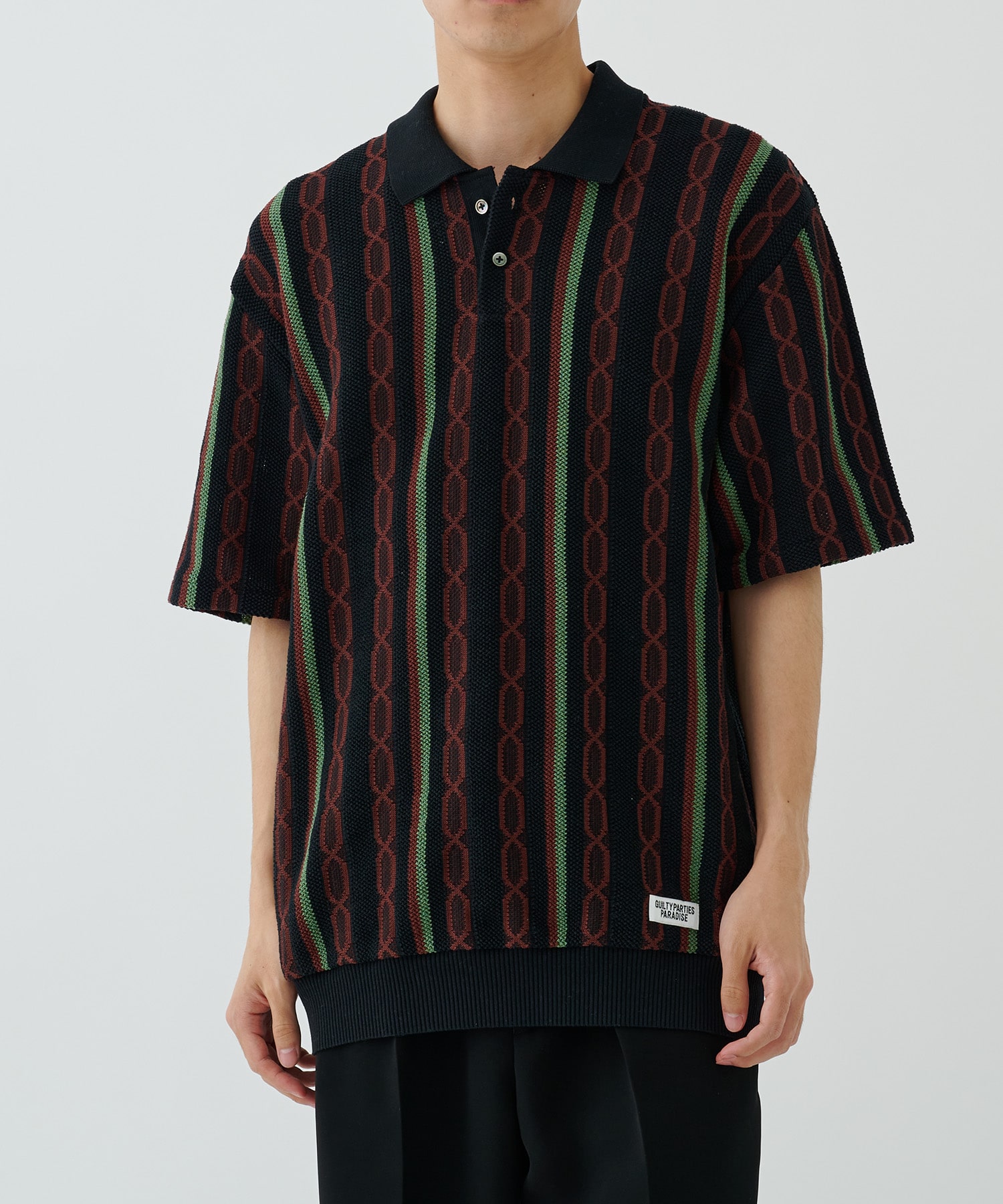 KNIT POLO SHIRT ( TYPE-2 )