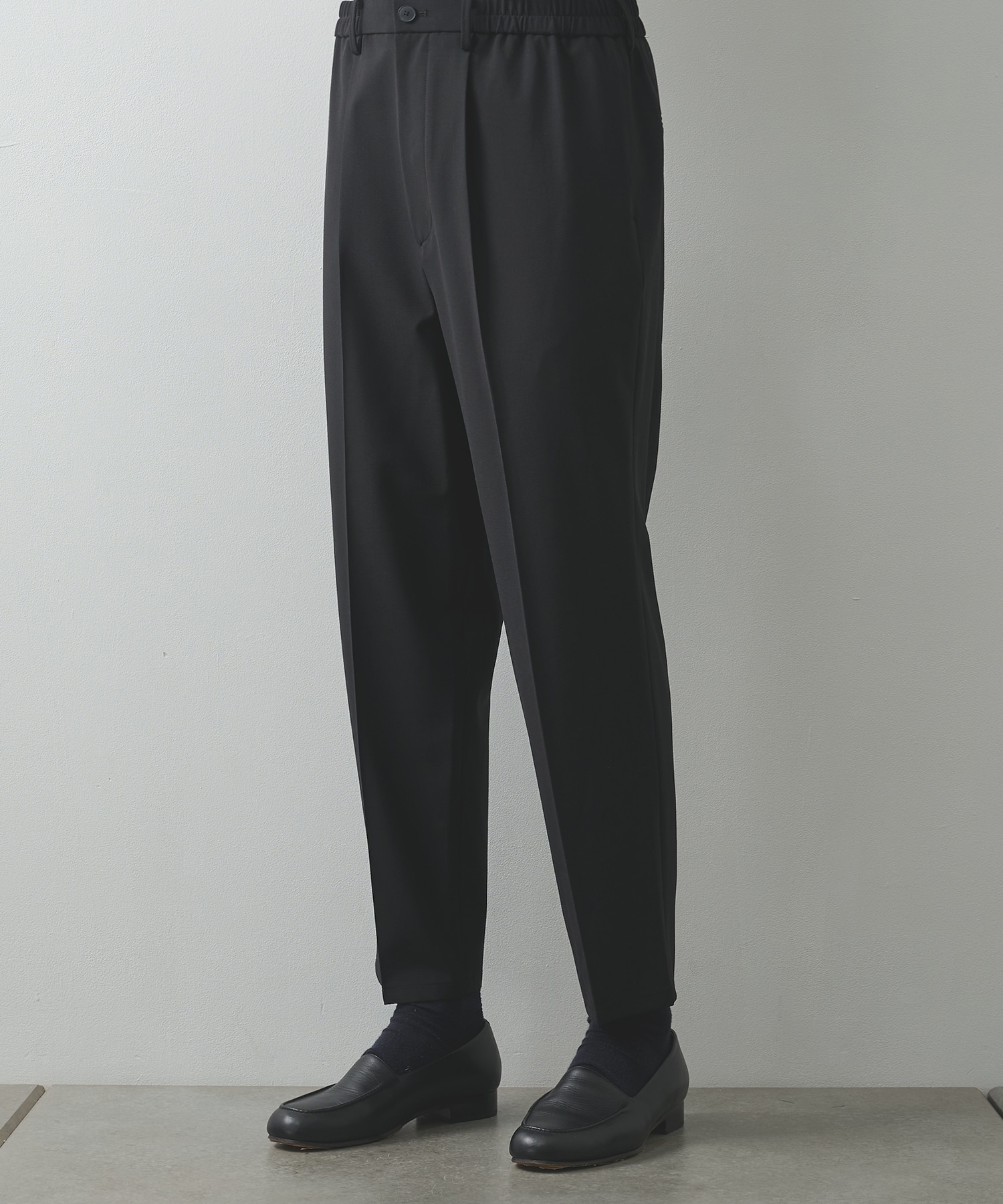 STUDIOUS別注 WIDE TAPERED TROUSERS ATTACHMENT（アタッチメント） スラックス STUDIOUS別注 2Tuck Wide