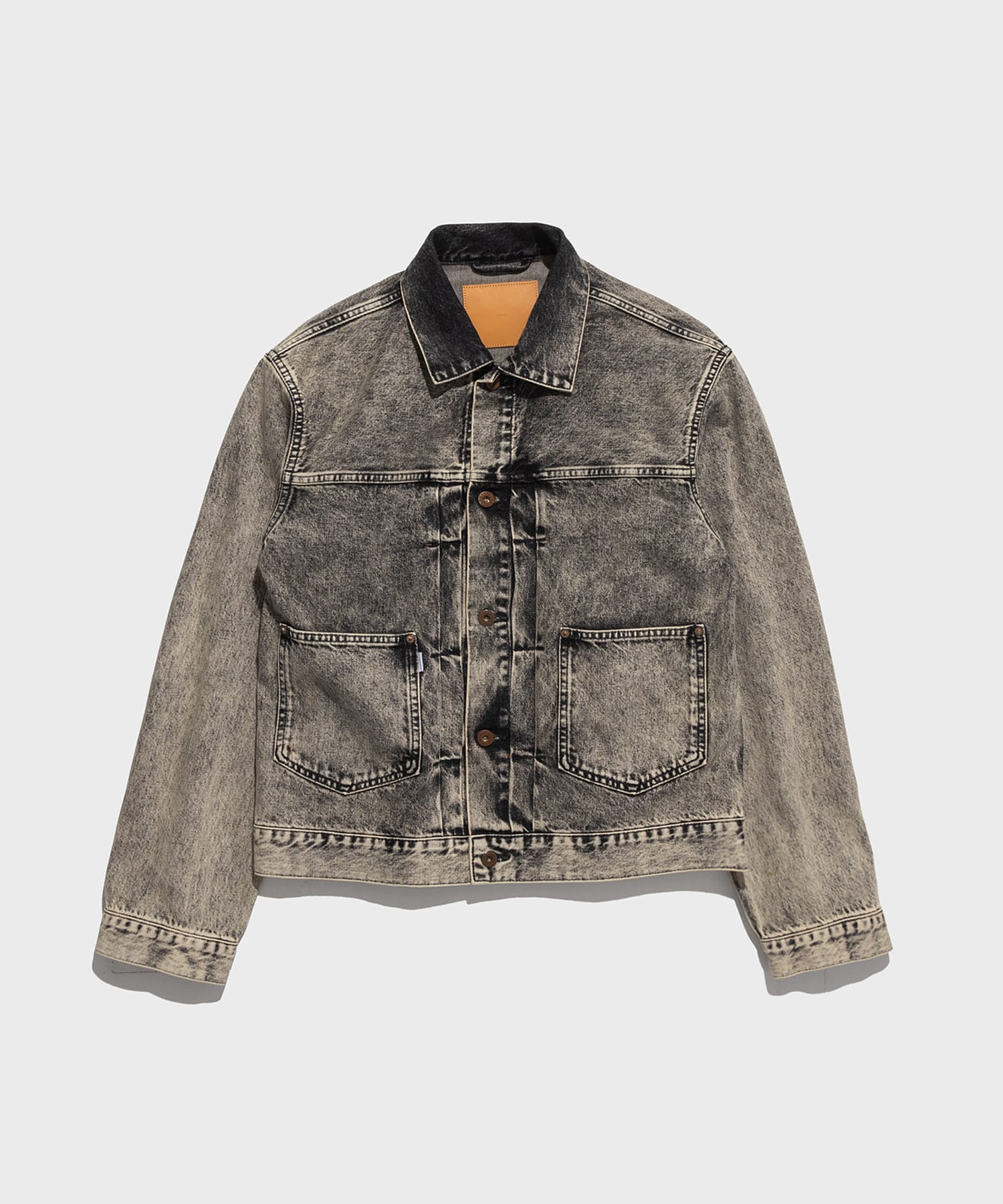 GINGER掲載商品】 EODUP Heavyweight Denim Wash Coat ジャケット G ...