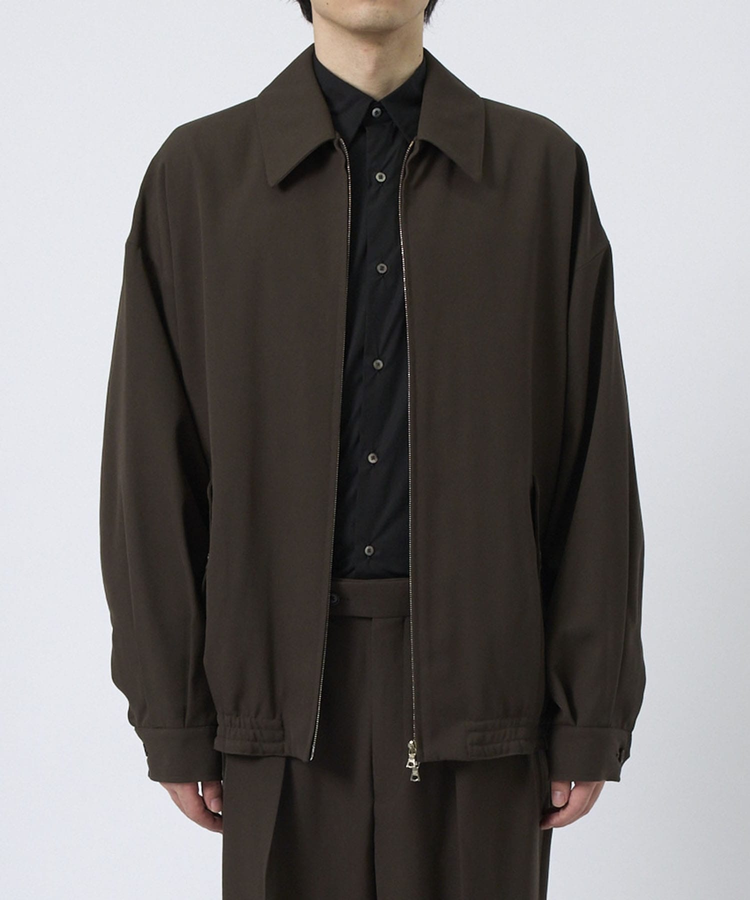 3/60オーガニックウールサバイバルクロス/ワイドスポーツジャケ(1 BROWN): MARKAWARE/marka: MENS｜ STUDIOUS  ONLINE公式通販サイト