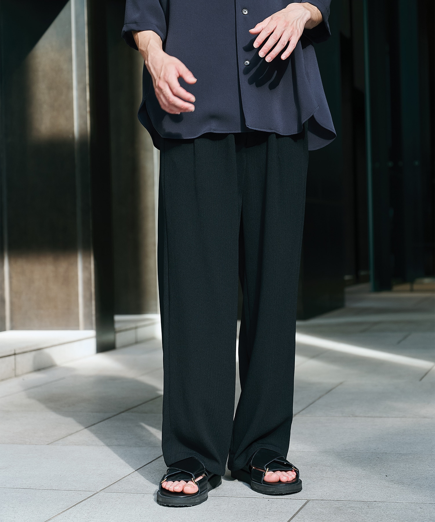 6(ROKU) DOBBY SET UP PANTS ドビーセットアップパンツ 6（ロク）の「＜6(ROKU)＞DOBBY SET UP PANTS/パンツ（その他