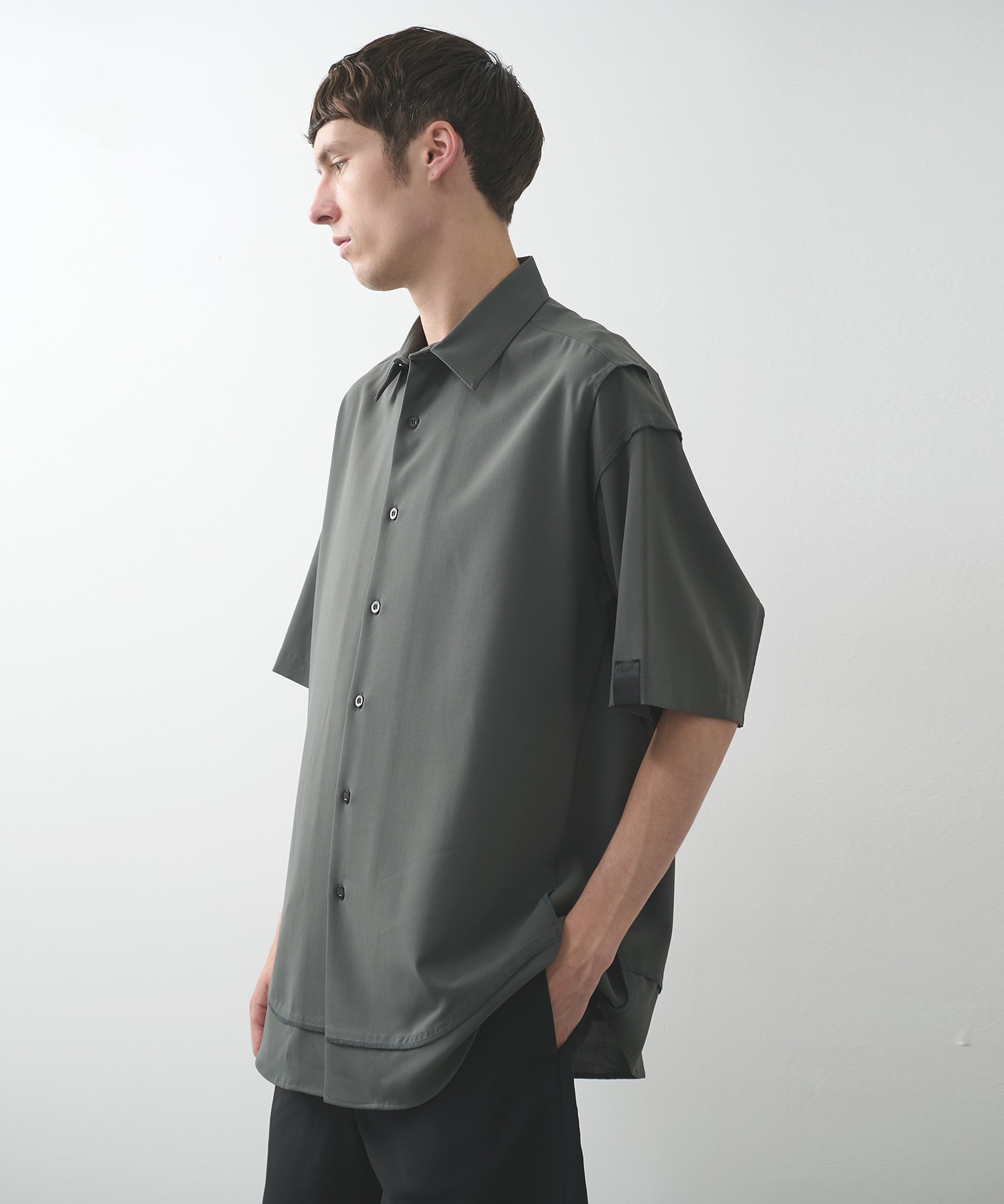 別注 2255-SH60-003 切り替えシャツ｜N.HOOLYWOOD