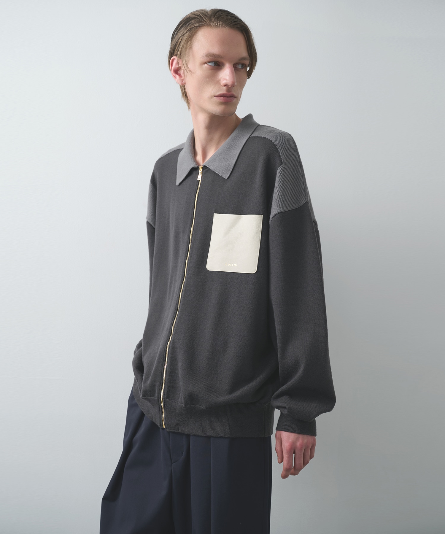 別注 Zip Knit Blouson｜CULLNI