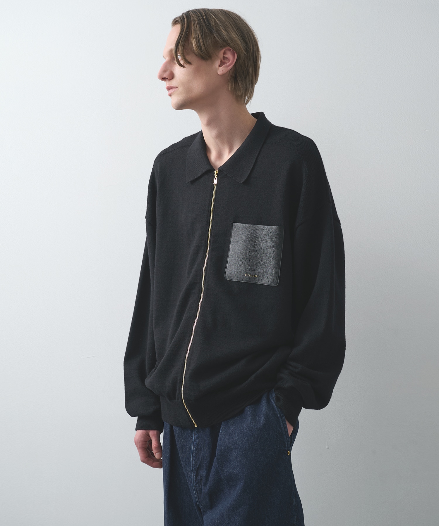別注 Zip Knit Blouson｜CULLNI