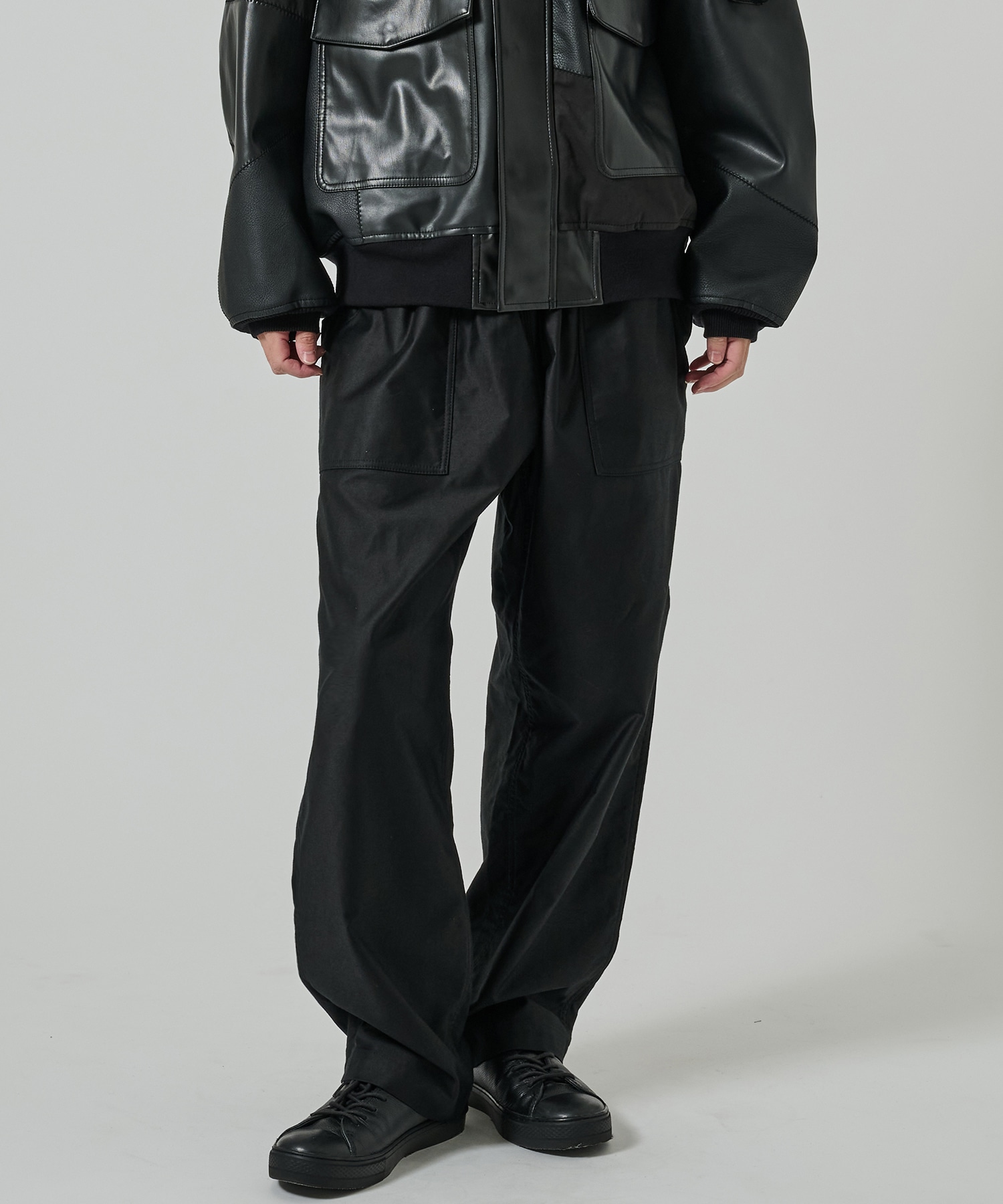 COTTON SATAIN BAKER PANTS / HP-P013-051｜COMME des GARCONS HOMME