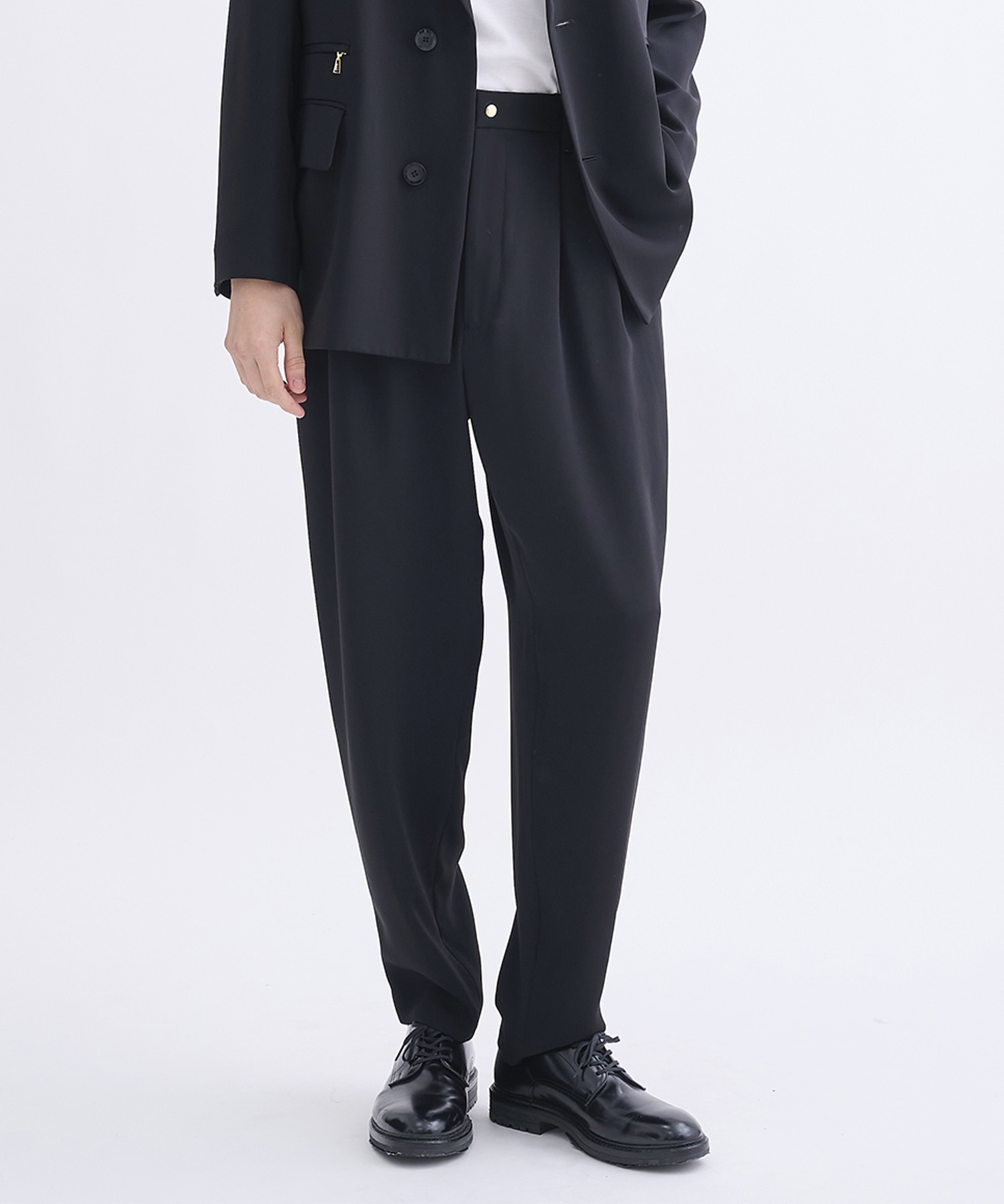 黒　CULLNIスラックス EX.SLACKS | CULLNI