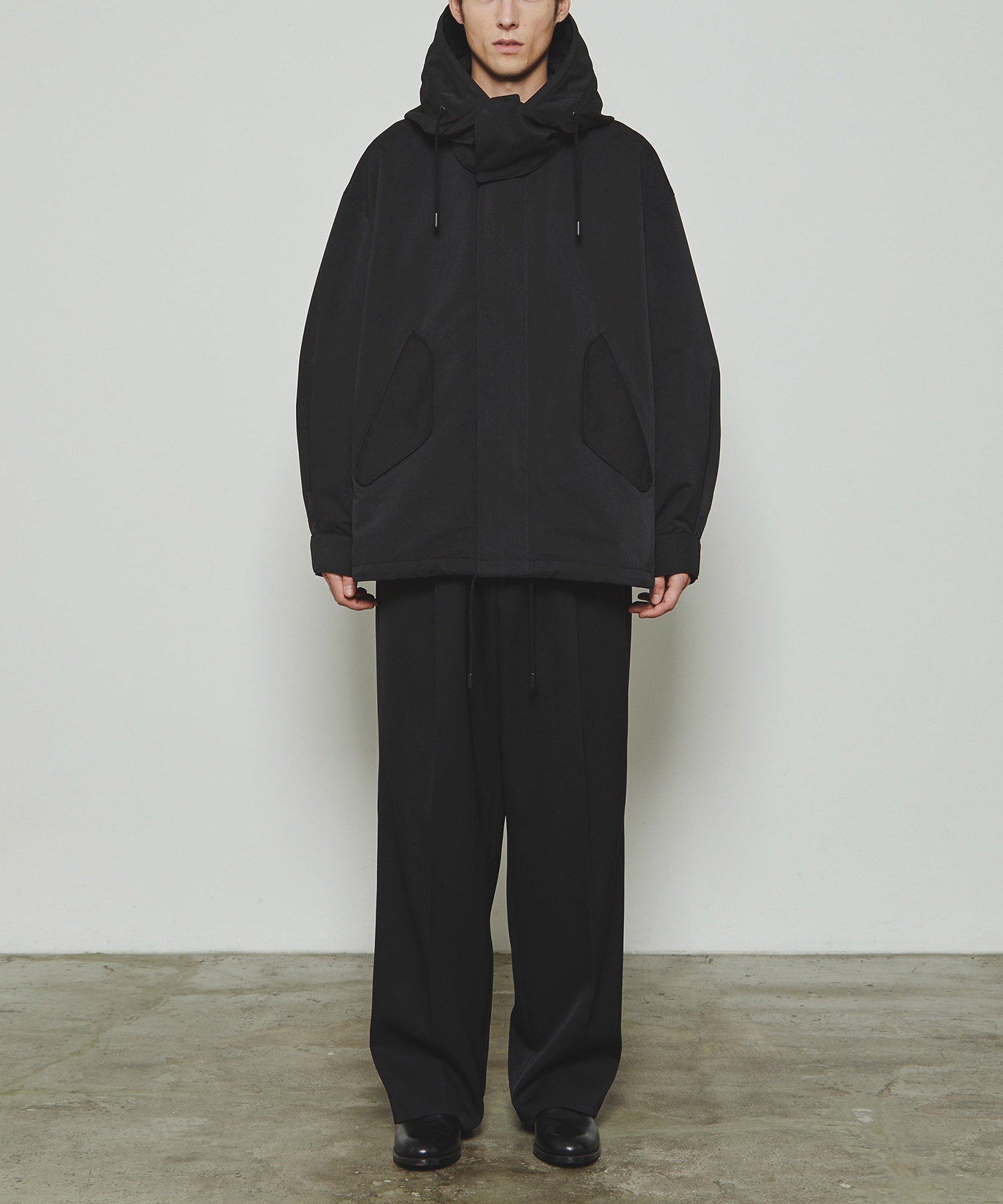 新品/タグ付き✨THE RERACS モッズコート カーキ　48 中古・古着通販】THE RERACS (ザ リラクス) フーデッド ルーズ