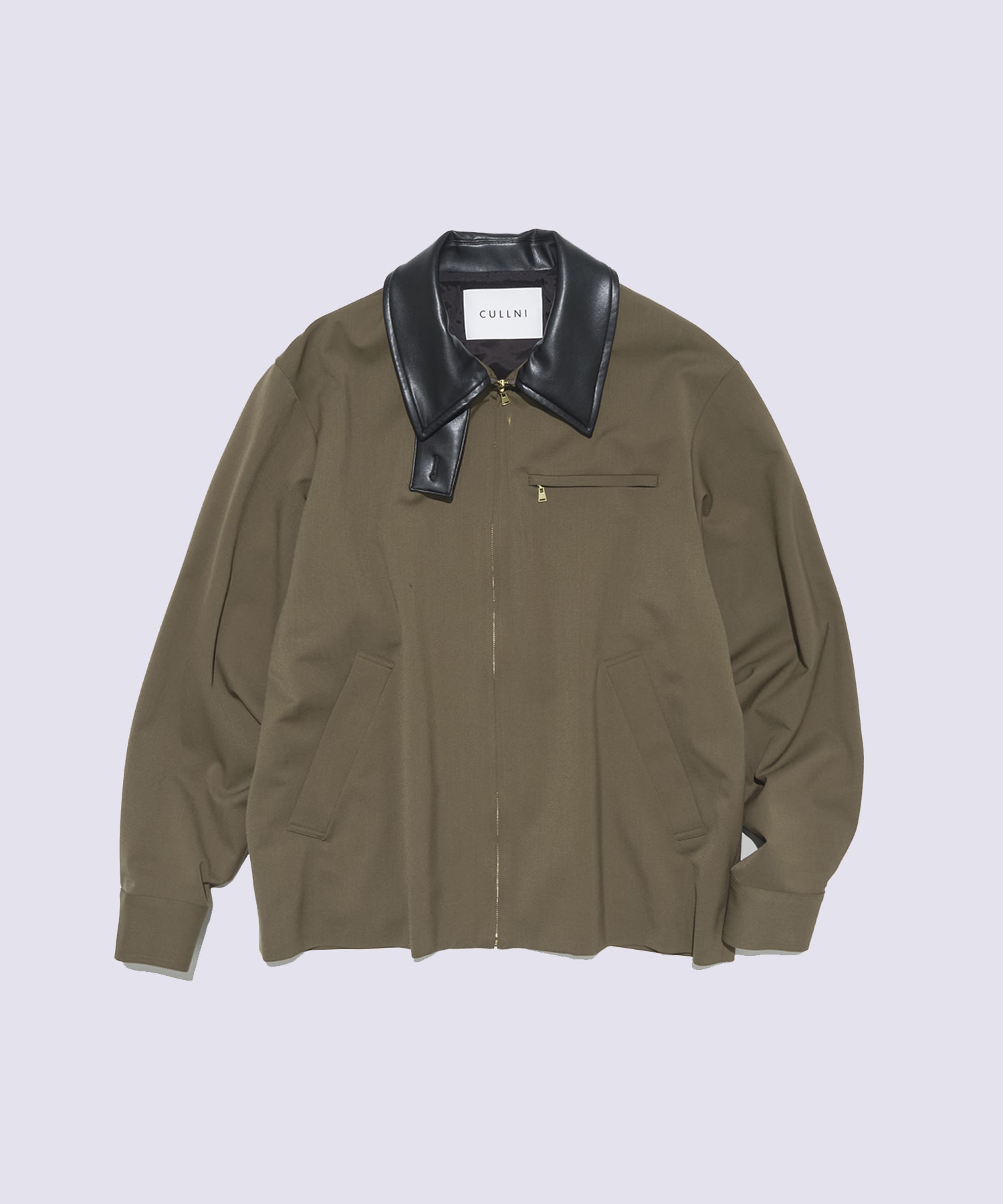 別注 Leather Color Zip Blouson｜CULLNI
