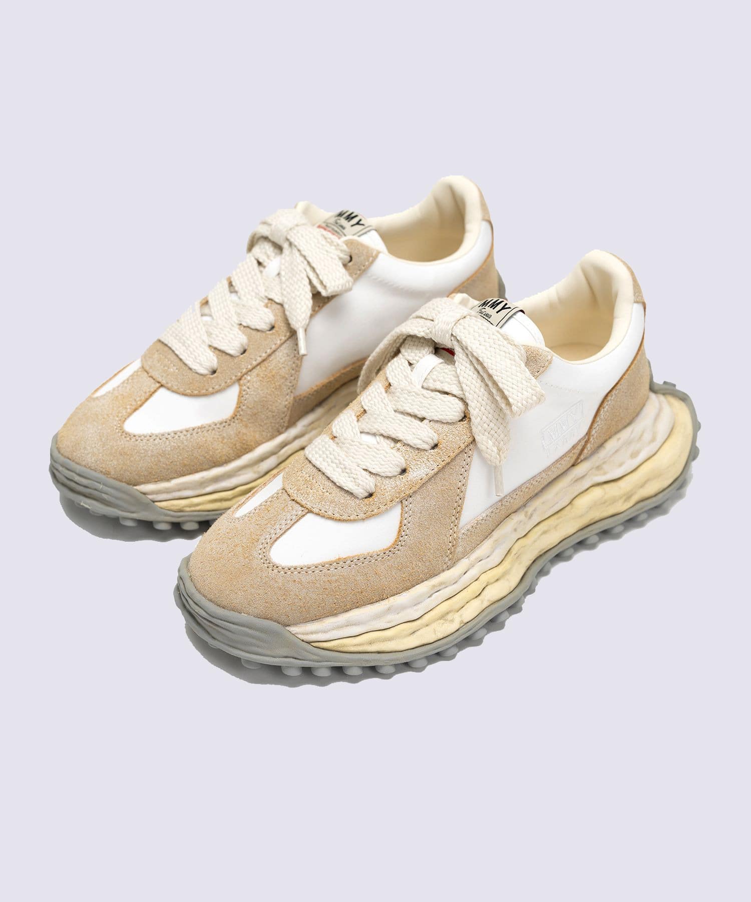 靴 E OG Sole Mix Material Low-top Maison MIHARA YASUHIRO ONLINE STORE（ミハラヤスヒロ