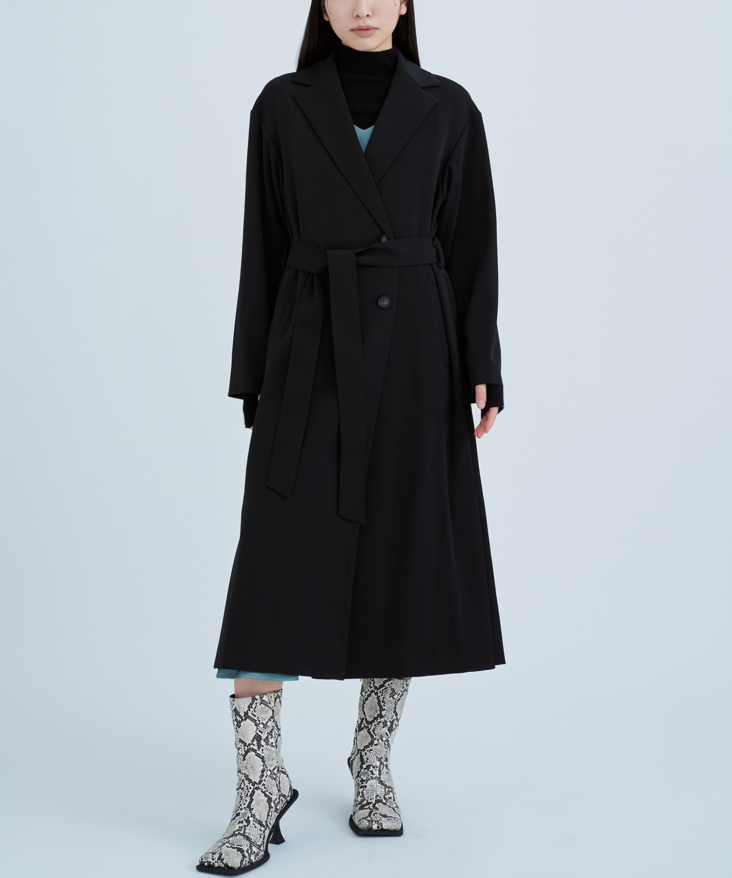 CITY〉ドライツイストロングコート(1 BLACK): STUDIOUS: WOMENS 