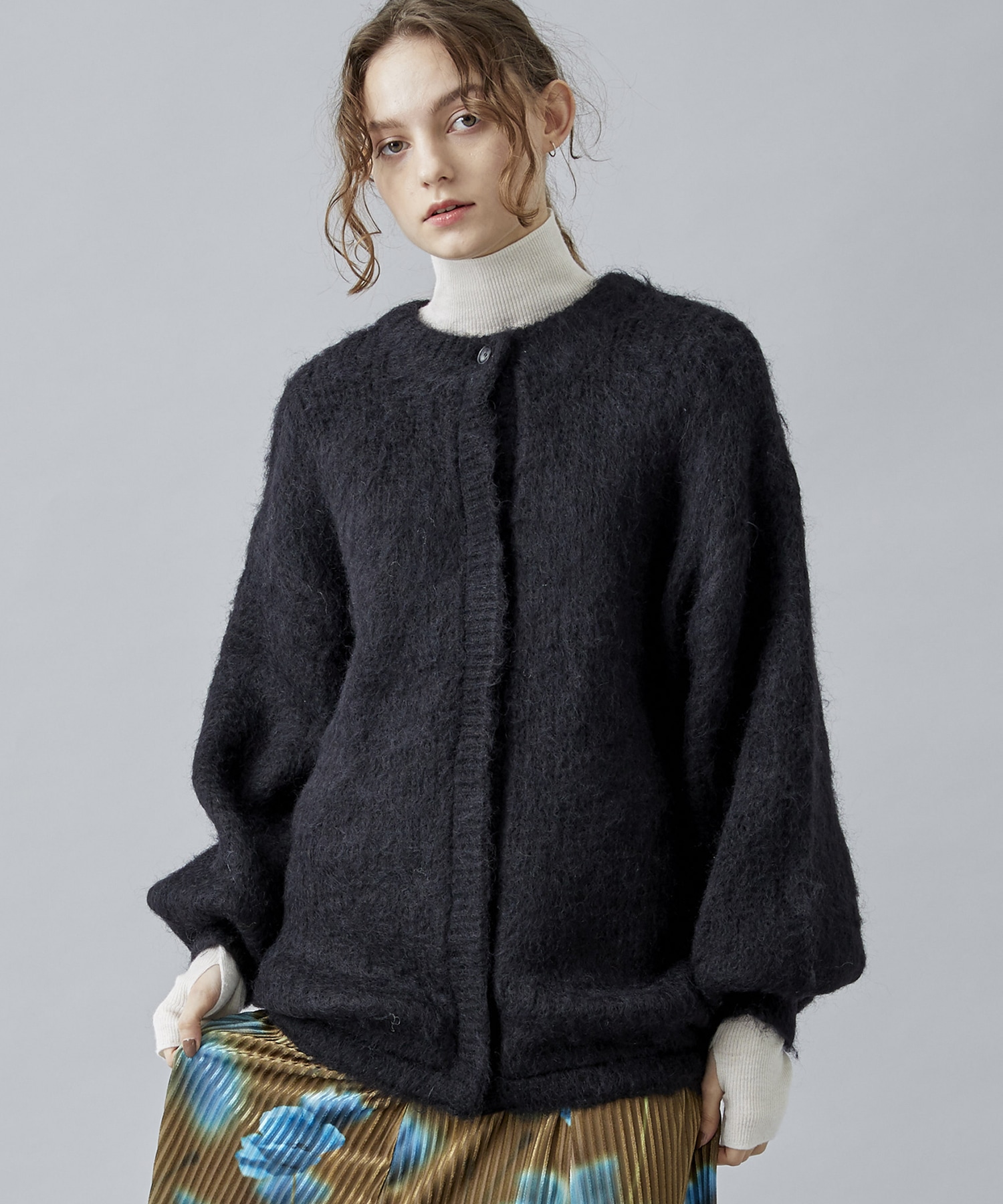 2WAY MOHAIR SHAGGY KNIT｜STUDIOUS