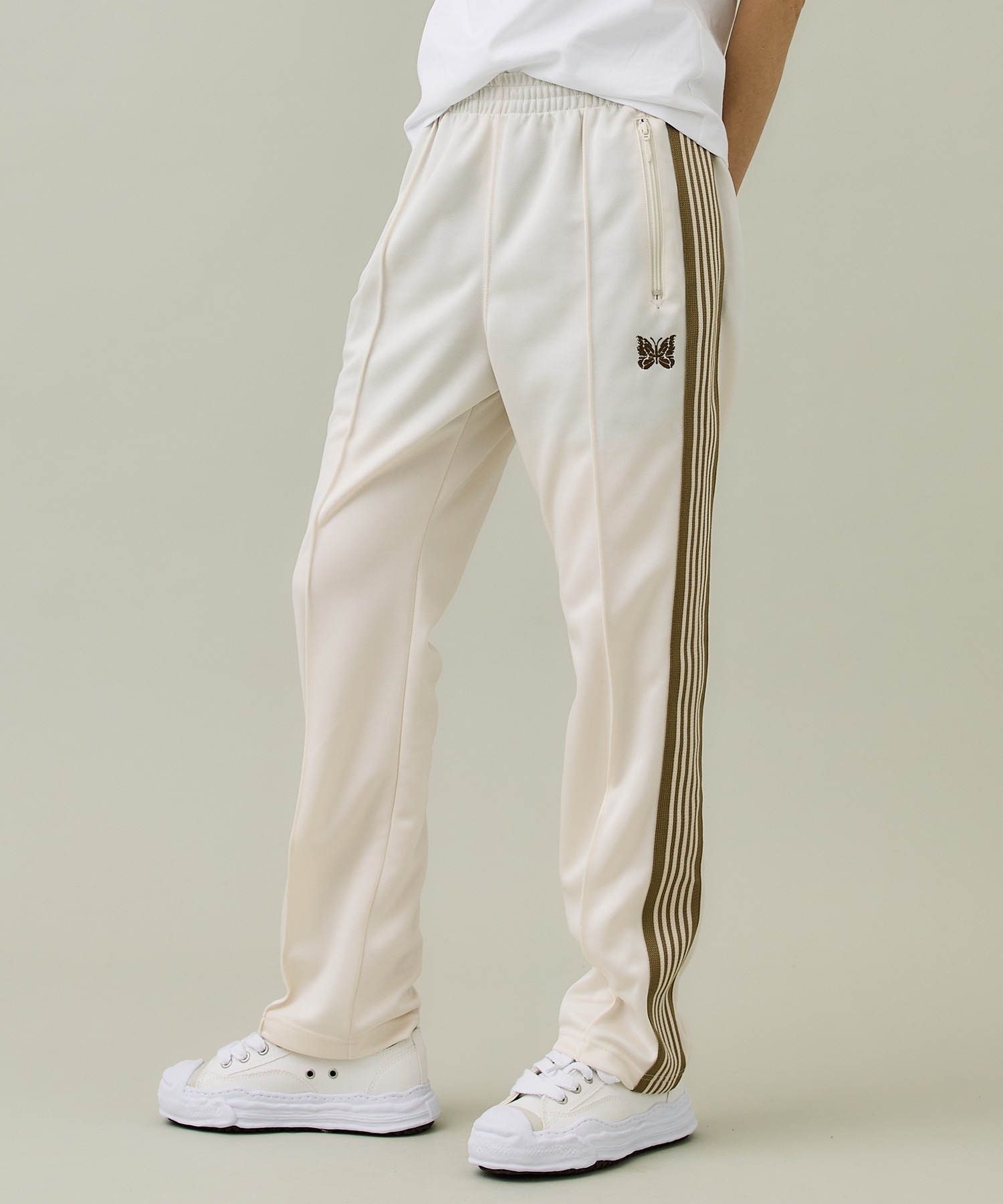 別注〉Track Pant NARROW(XS IVORY): Needles: WOMENS｜ STUDIOUS ...