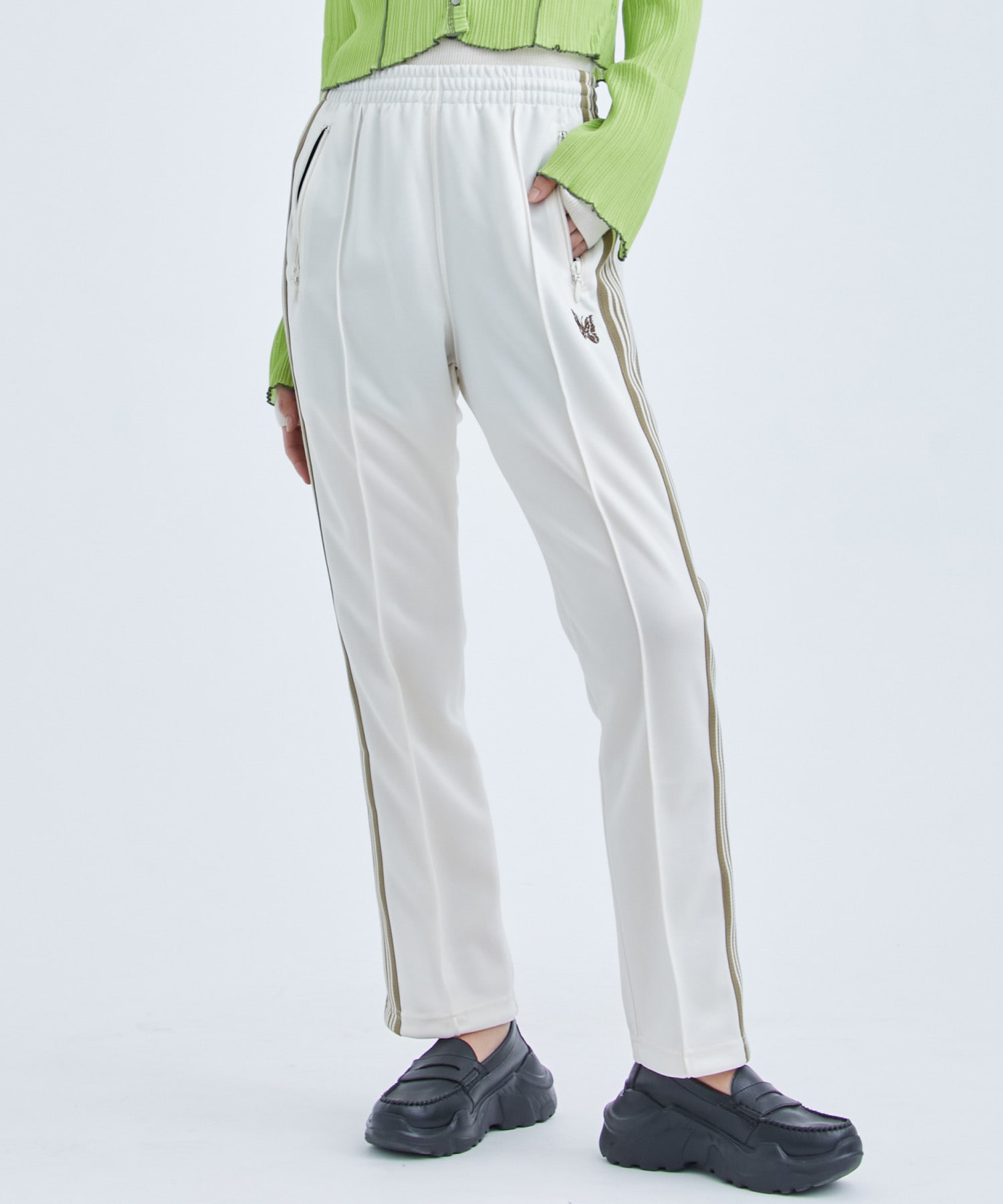 別注〉Track Pant NARROW(XS IVORY): Needles: WOMENS｜ STUDIOUS ...