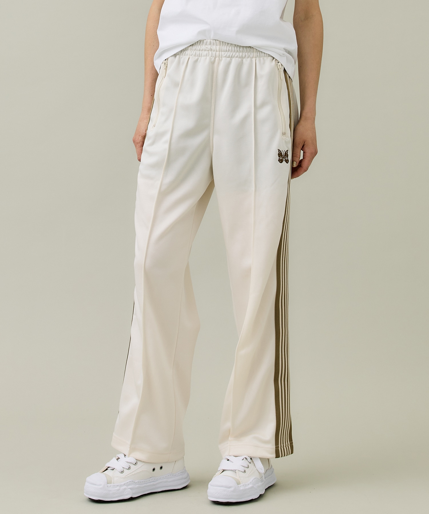 別注〉Track Pant STRAIGHT(XS IVORY): Needles: WOMENS｜ STUDIOUS