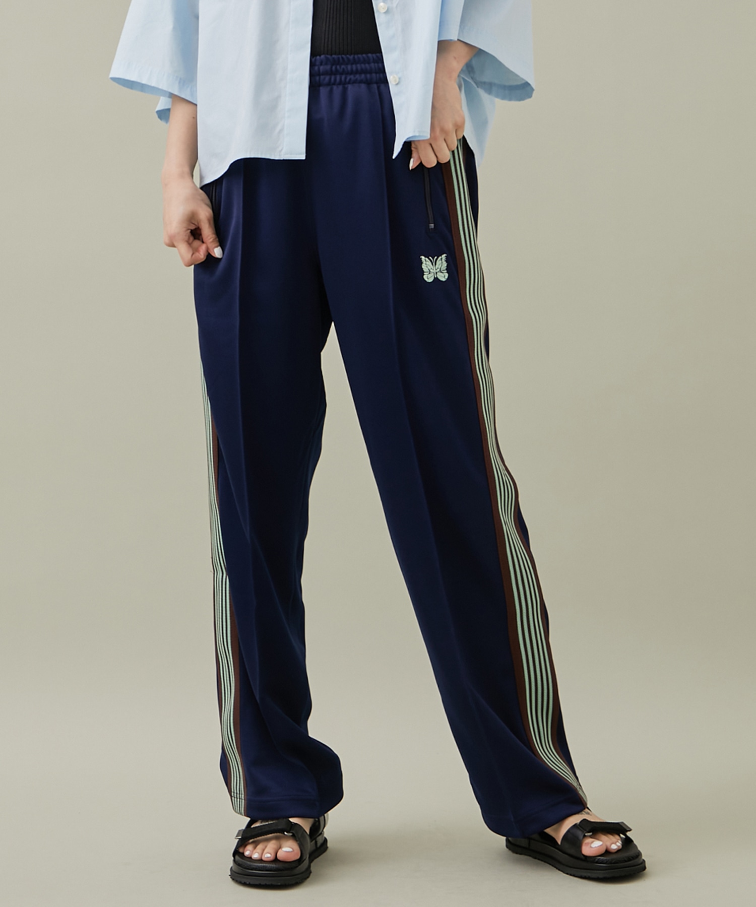 Needles Track Pant Straight STUDIOUS 別注 | tradexautomotive.com