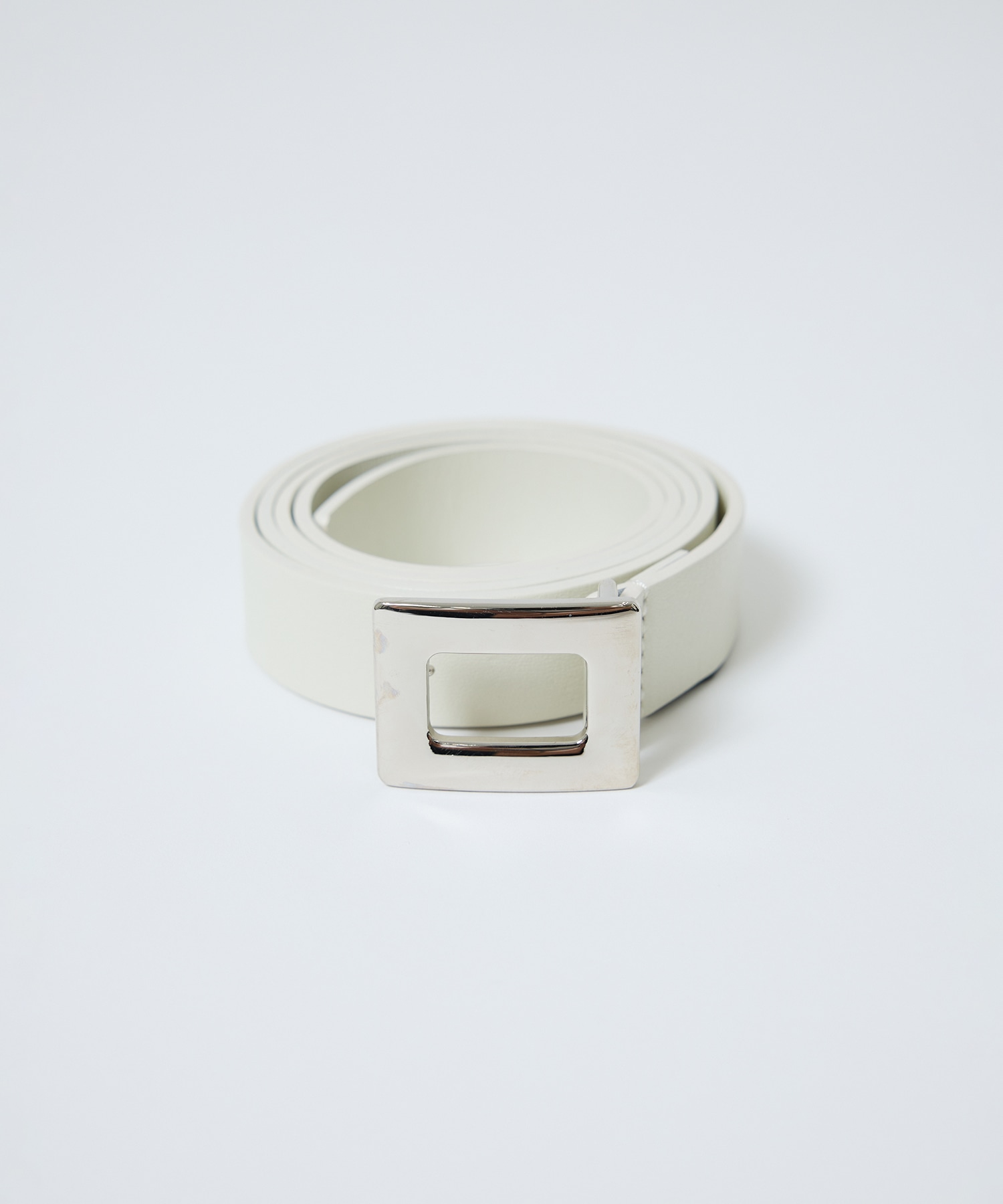 Square Buckle Belt(FREE WHITE): STUDIOUS: WOMENS｜ STUDIOUS ONLINE