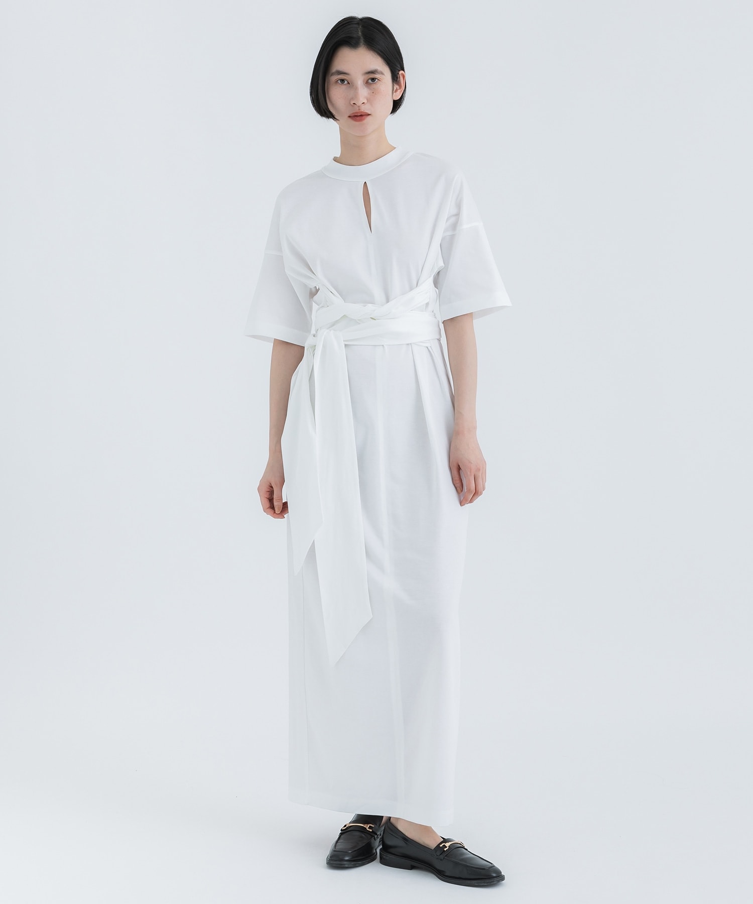Mame Kurogouchi, Suvin Cotton Jersey Dress - Black, Women