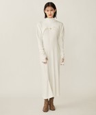 Random Ribbed Organic Cotton 2 way Dress(1 WHITE): Mame Kurogouchi