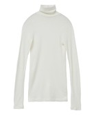 HIGH GAUGE RIB TOPS(1 WHITE): CLANE: WOMENS｜ STUDIOUS ONLINE公式