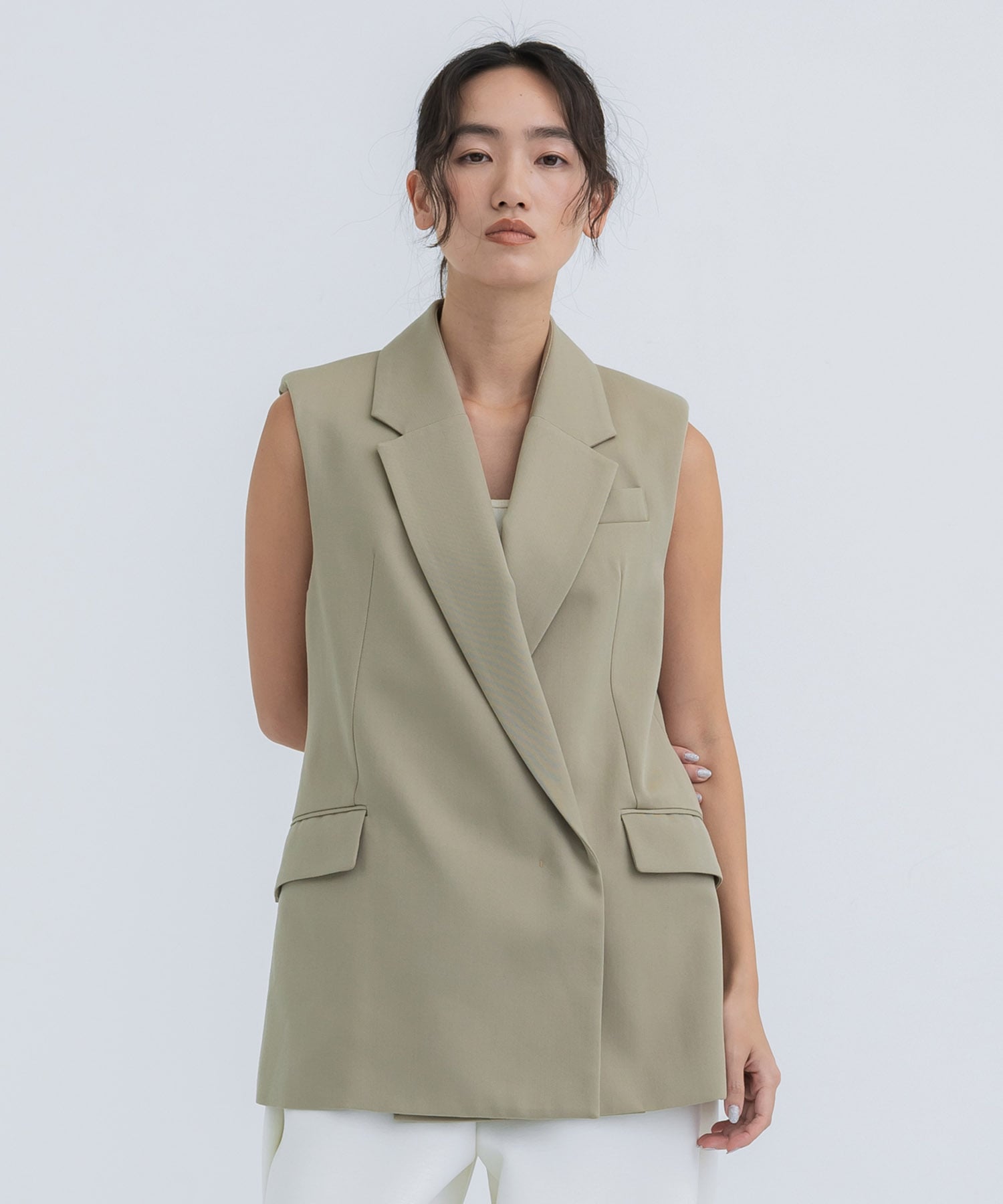 Tailored Vest(36 GREY): IIROT: WOMENS｜ STUDIOUS ONLINE公式通販サイト