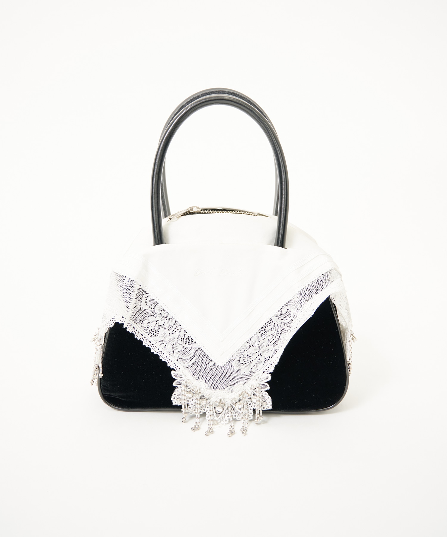 White handkerchief handbag(FREE BLACK): Tanaka Daisuke: WOMENS