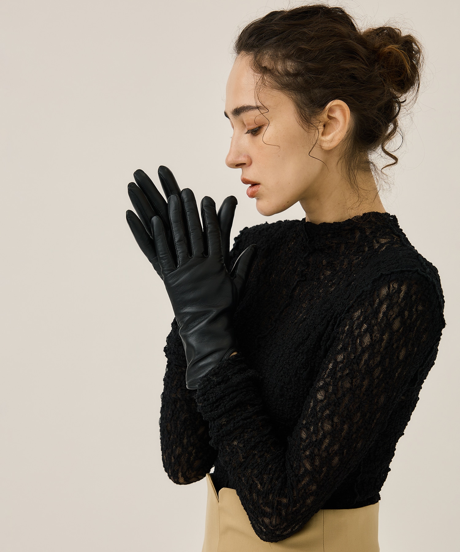 Leather Dress Gloves(1 BLACK): Mame Kurogouchi: WOMENS｜ STUDIOUS