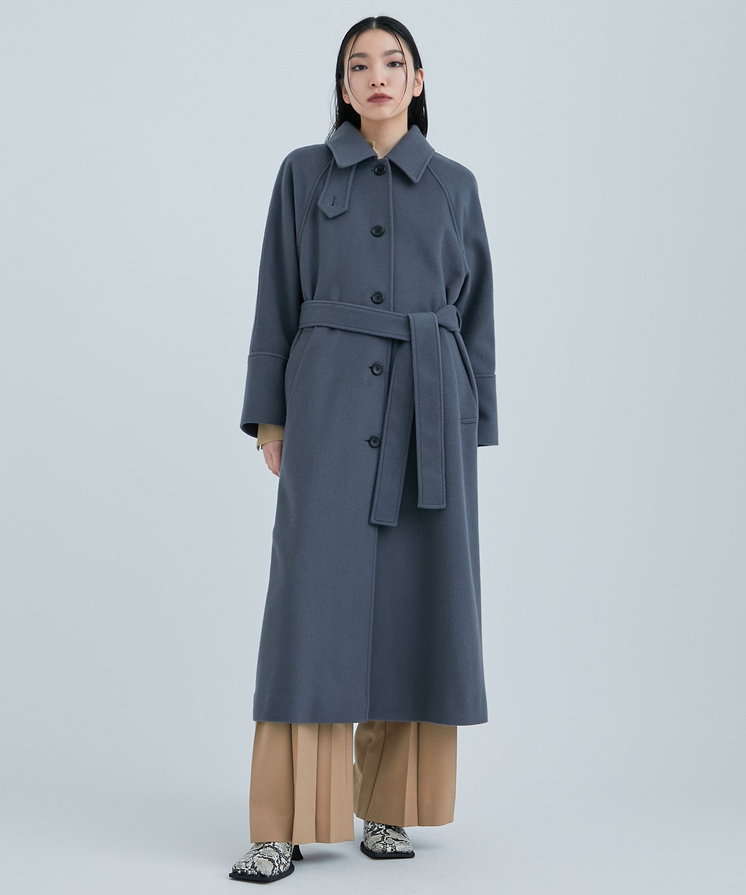 size0STUDIOUS COAT - チェスターコート