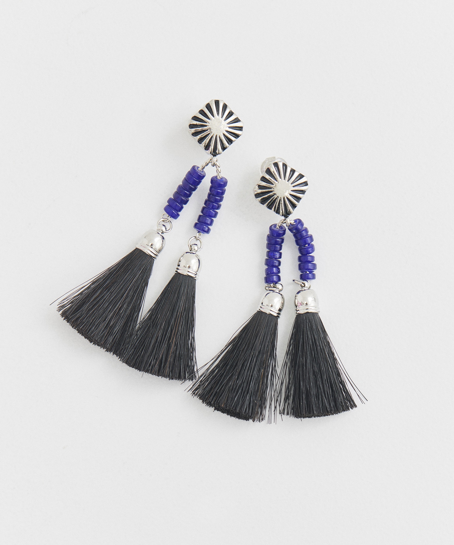 Double fringe earrings(FREE SILVER): TOGA PULLA: WOMENS｜ STUDIOUS  ONLINE公式通販サイト