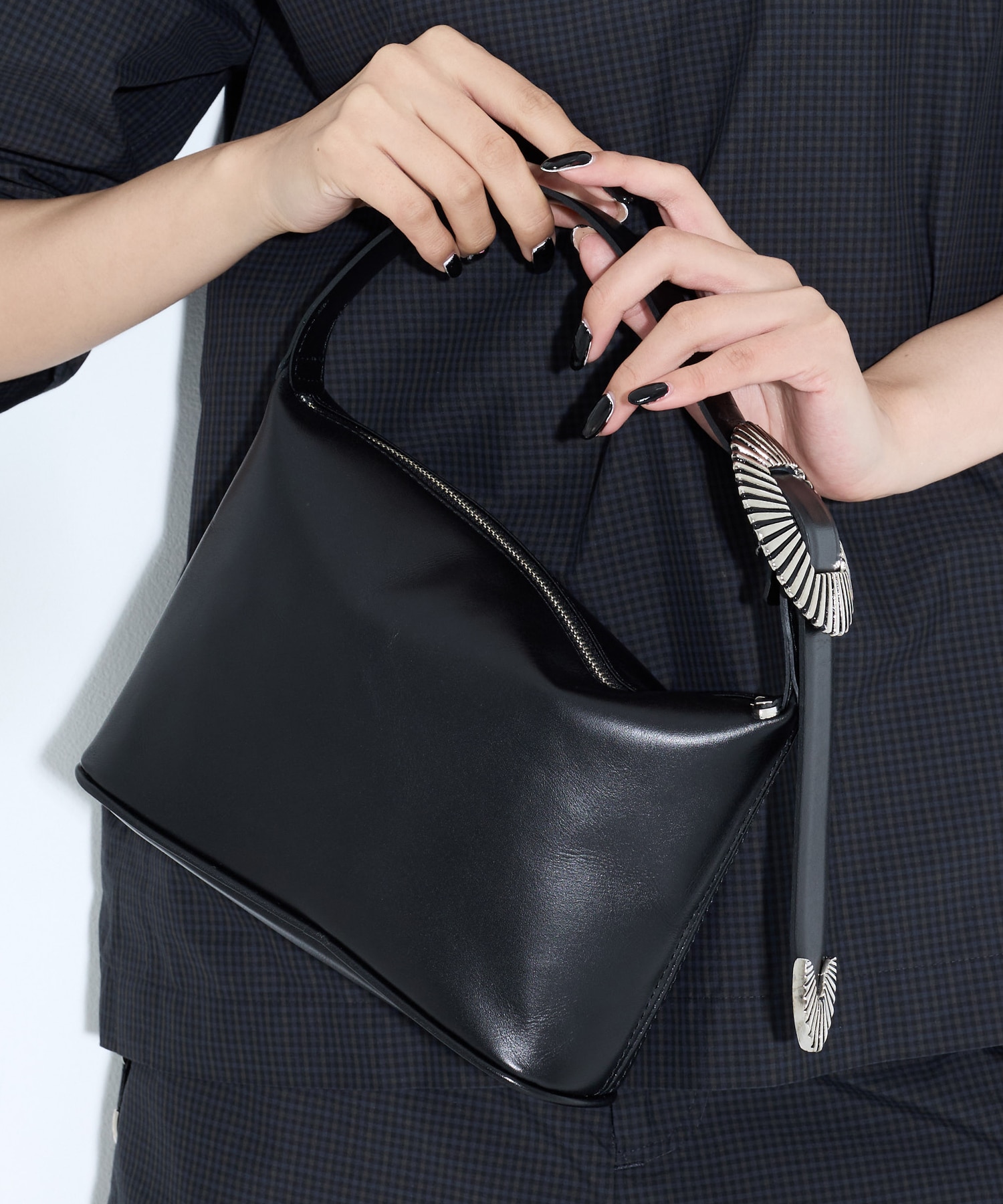 美品✨ TOGA ミニ ハンドバッグ アクセサリーポーチ ブラック レザー Leather mini bag(FREE BLACK): TOGA: WOMENS｜ STUDIOUS ONLINE