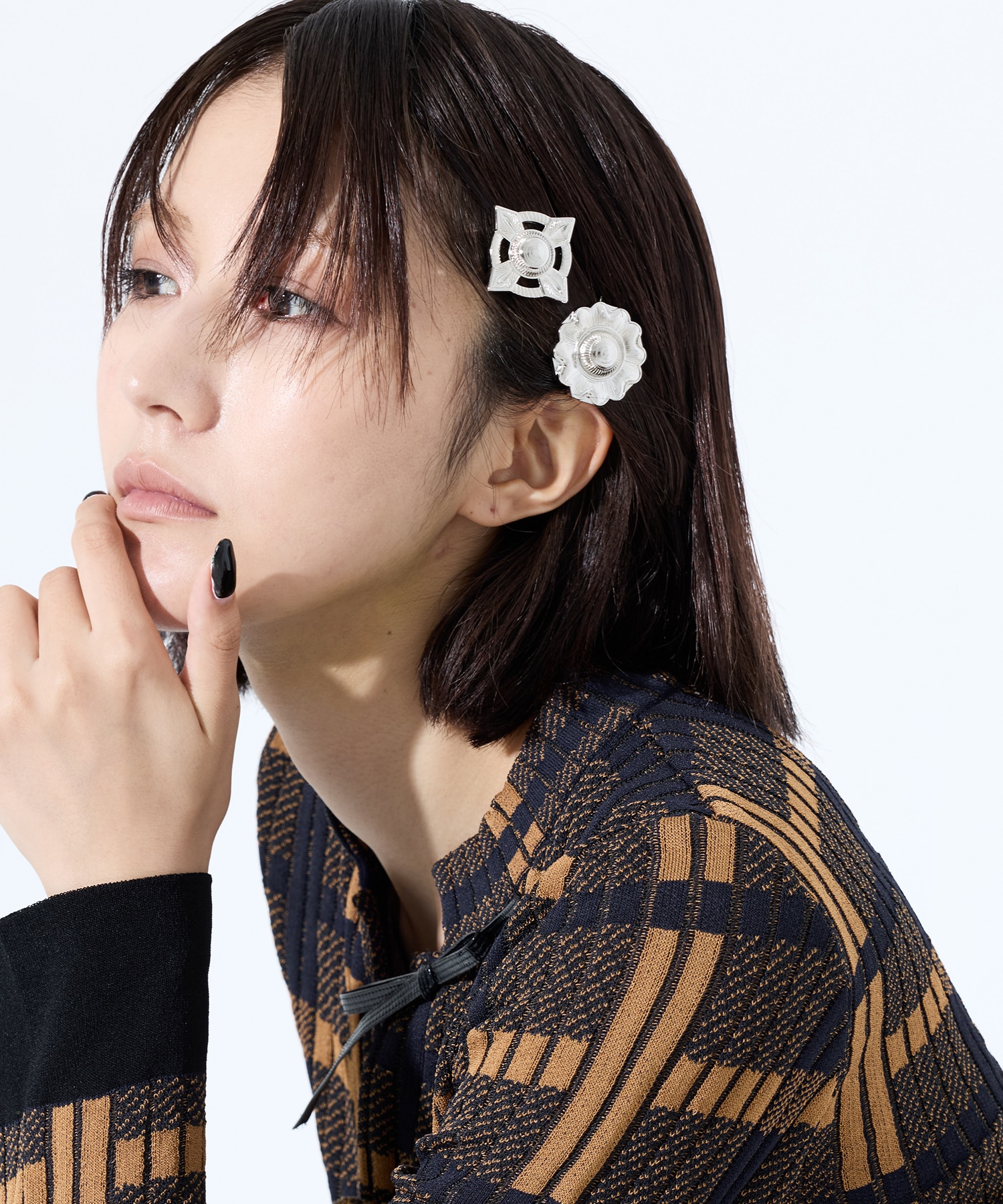 Concho hair pin set(FREE SILVER): TOGA: WOMENS｜ STUDIOUS