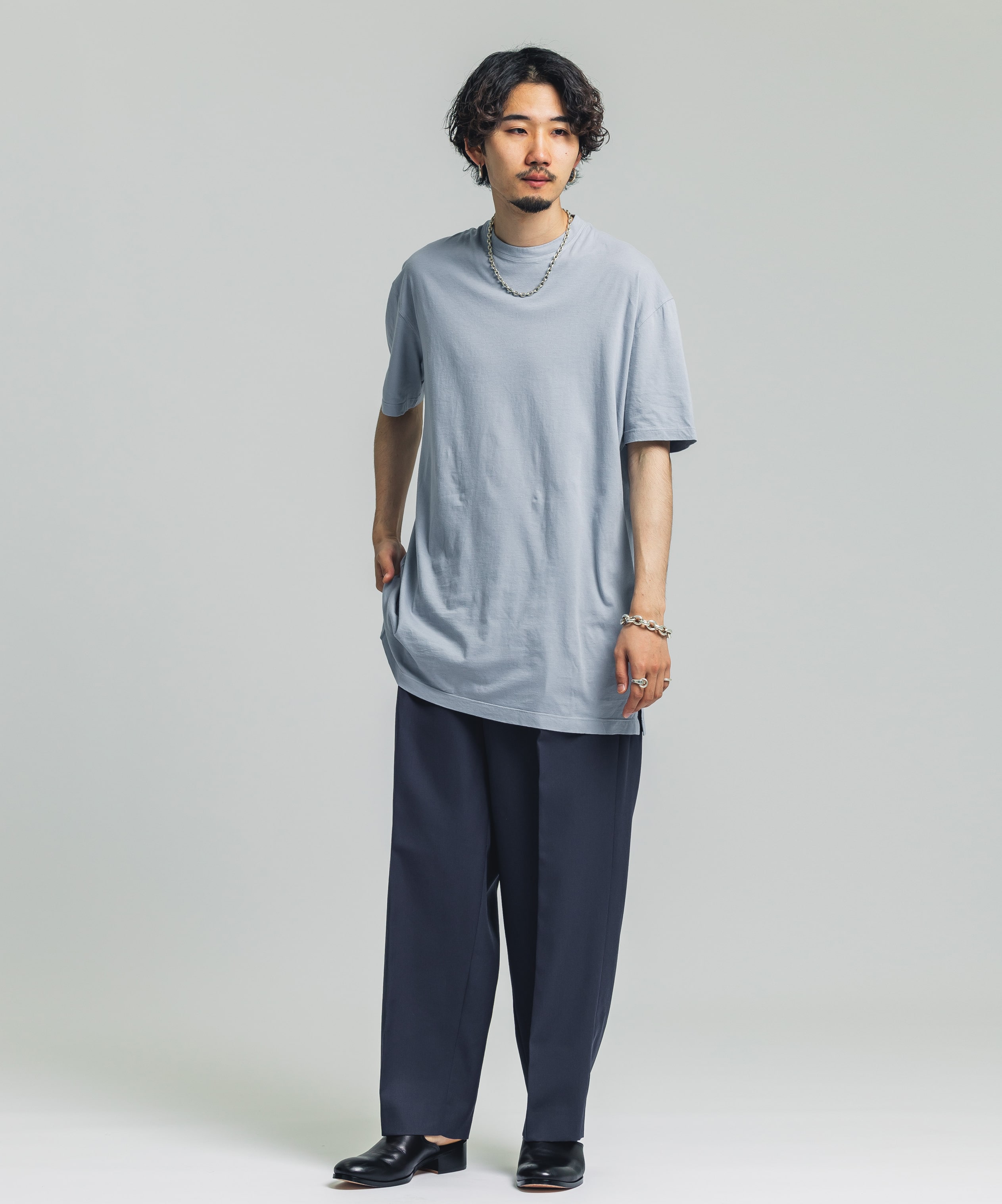 Baby jersey - half×long T RAKINES