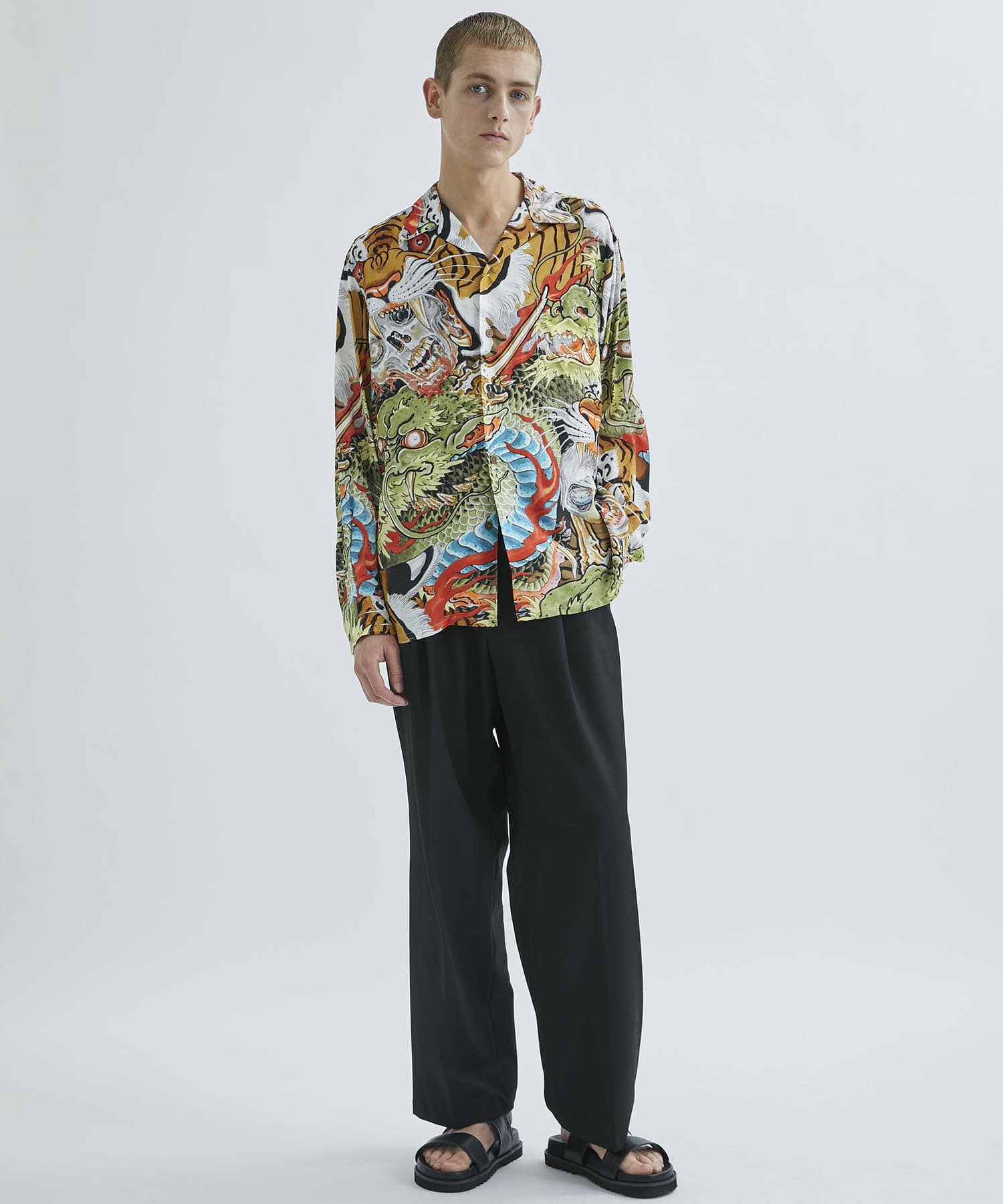 TIM LEHI / HAWAIIAN SHIRT L/S ( TYPE-1 ) WACKO MARIA