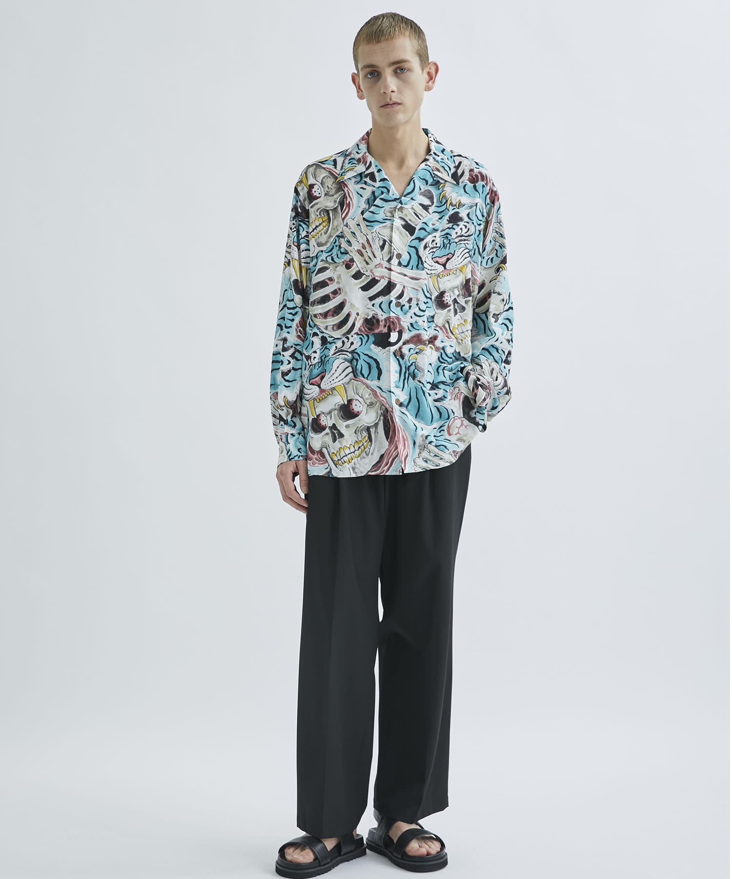 TIM LEHI / HAWAIIAN SHIRT L/S ( TYPE-1 )｜WACKO MARIA