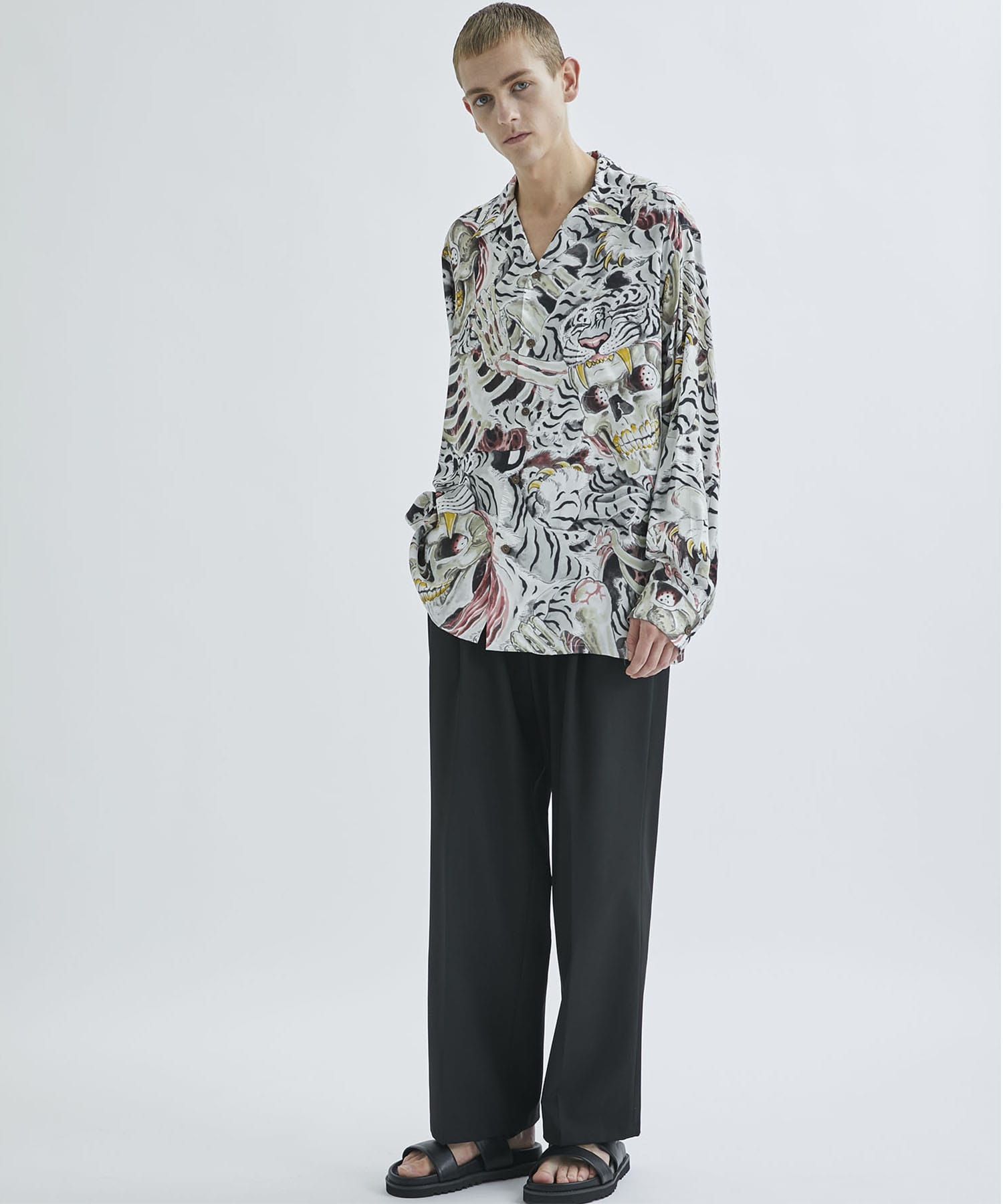 TIM LEHI / HAWAIIAN SHIRT L/S ( TYPE-2 )｜WACKO MARIA