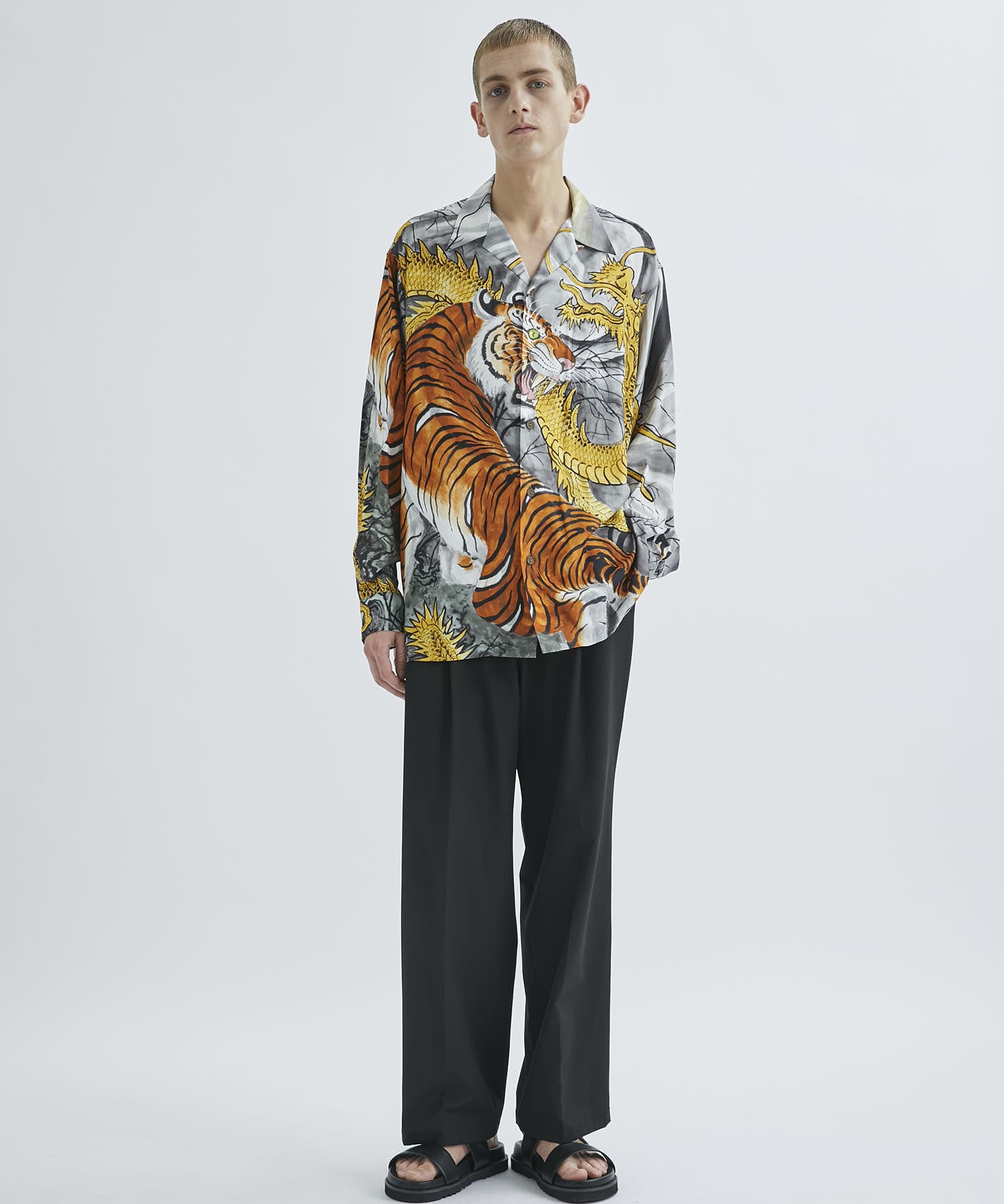 TIM LEHI / HAWAIIAN SHIRT L/S ( TYPE-3 ) WACKO MARIA