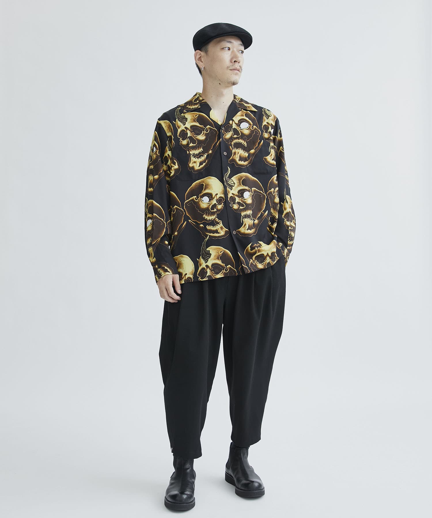 56 TATTOO STUDIO / HAWAIIAN SHIRT L/S | WACKO MARIA