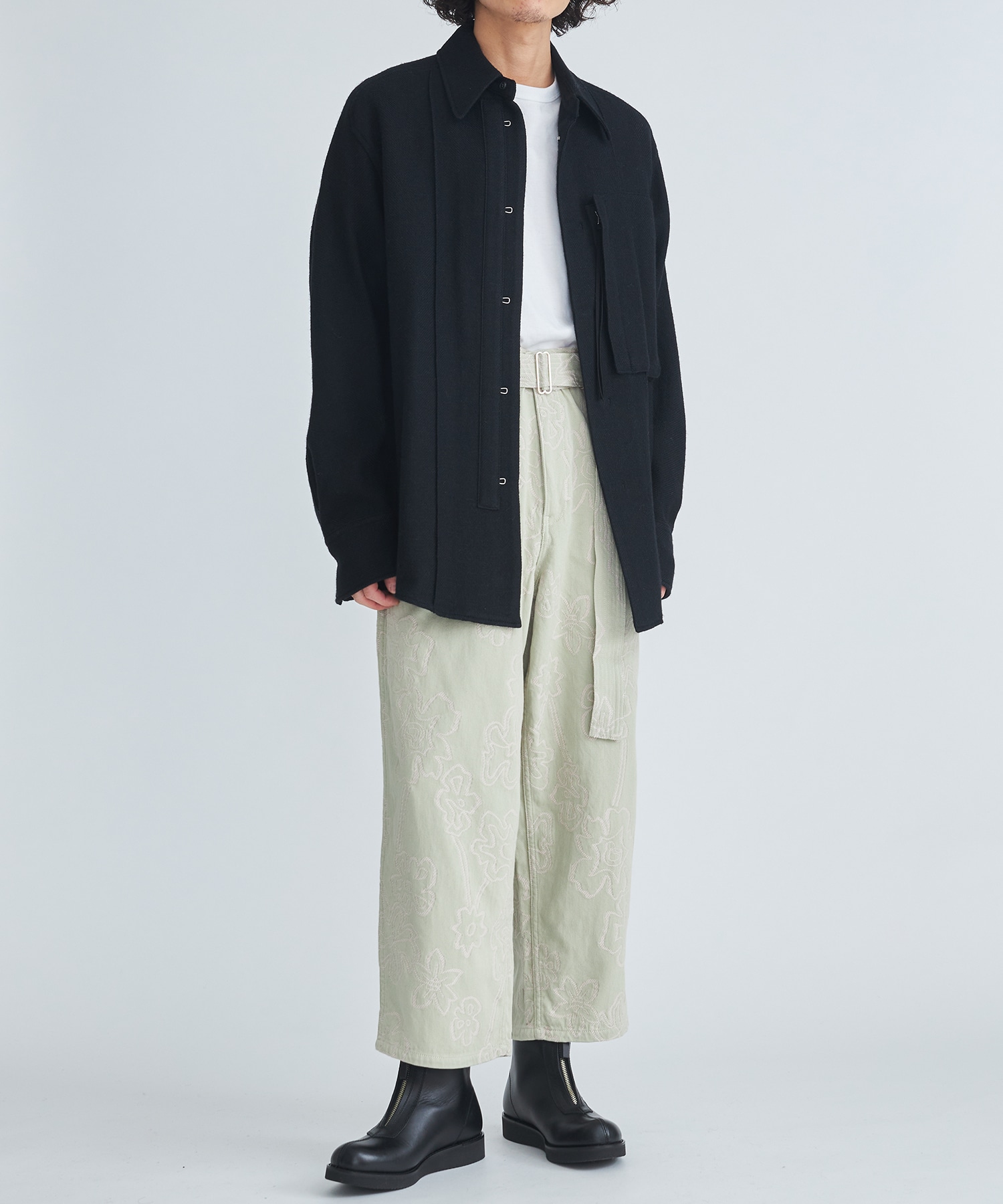 BELTED PANTS｜URU TOKYO