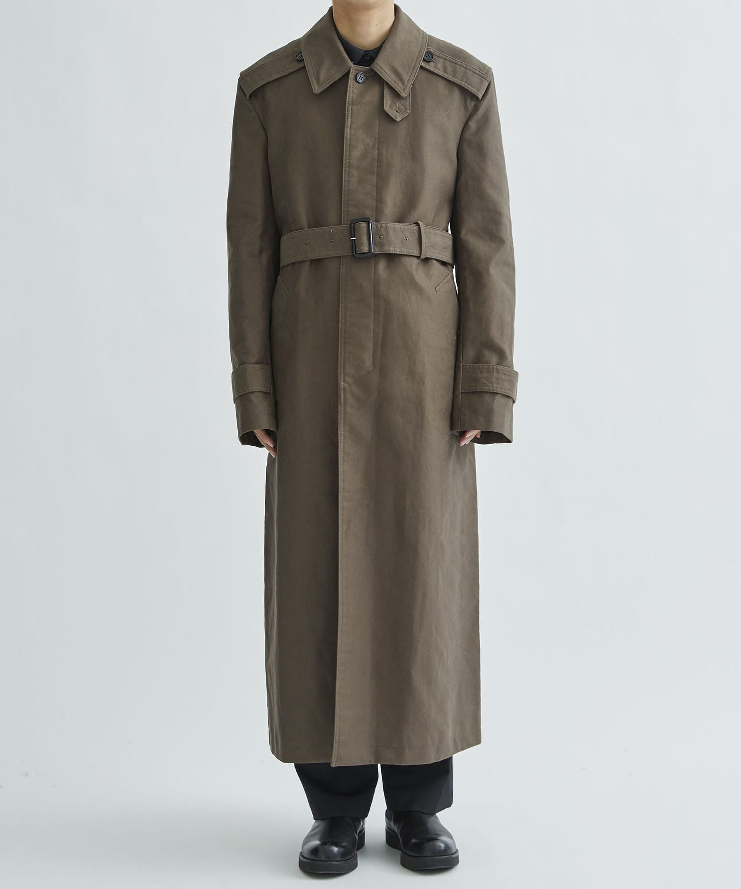 MOLESKIN TRANCH COAT｜JOHN LAWRENCE SULLIVAN