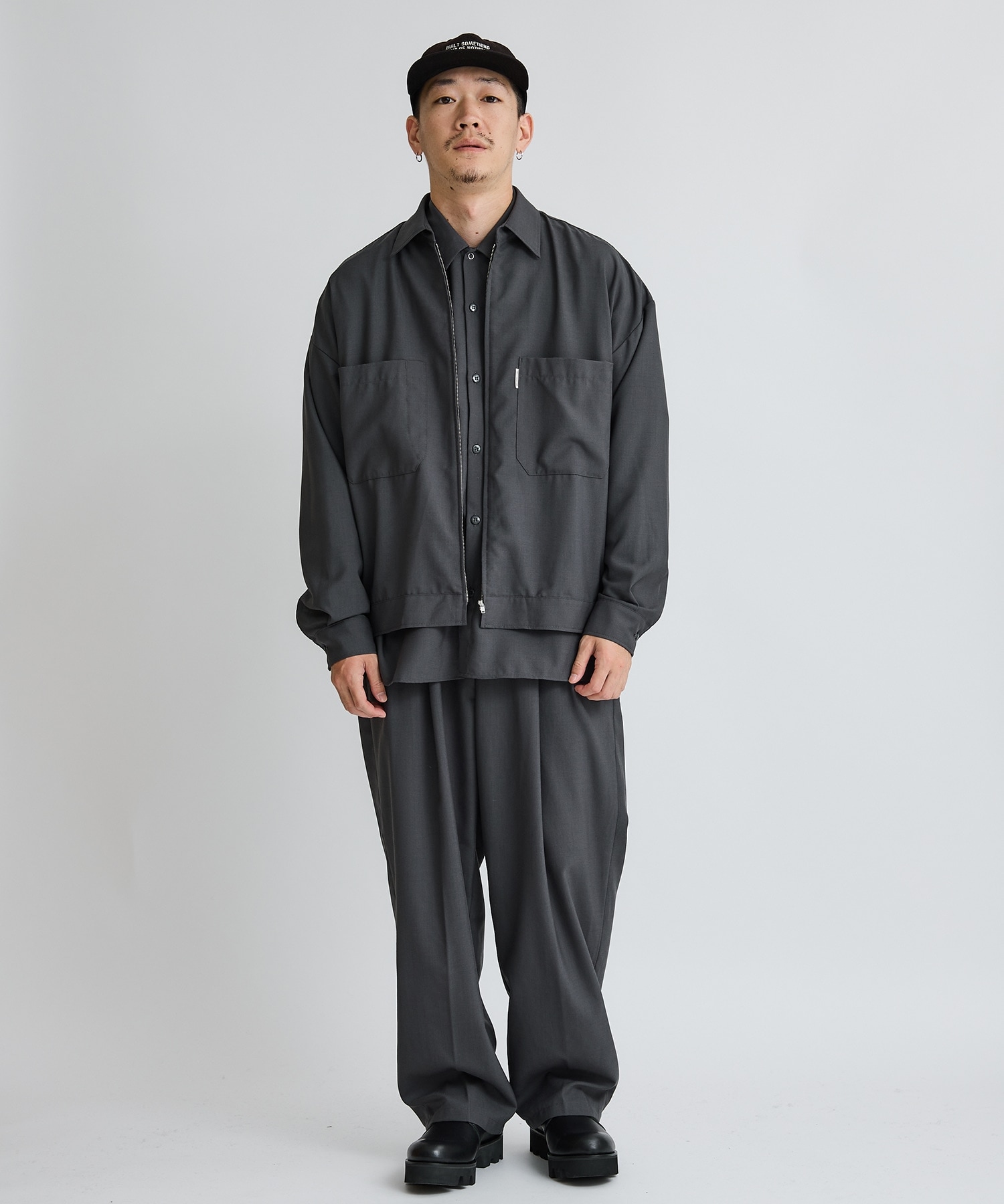 COOTIE 23ss T/W Work L/S Shirt - シャツ